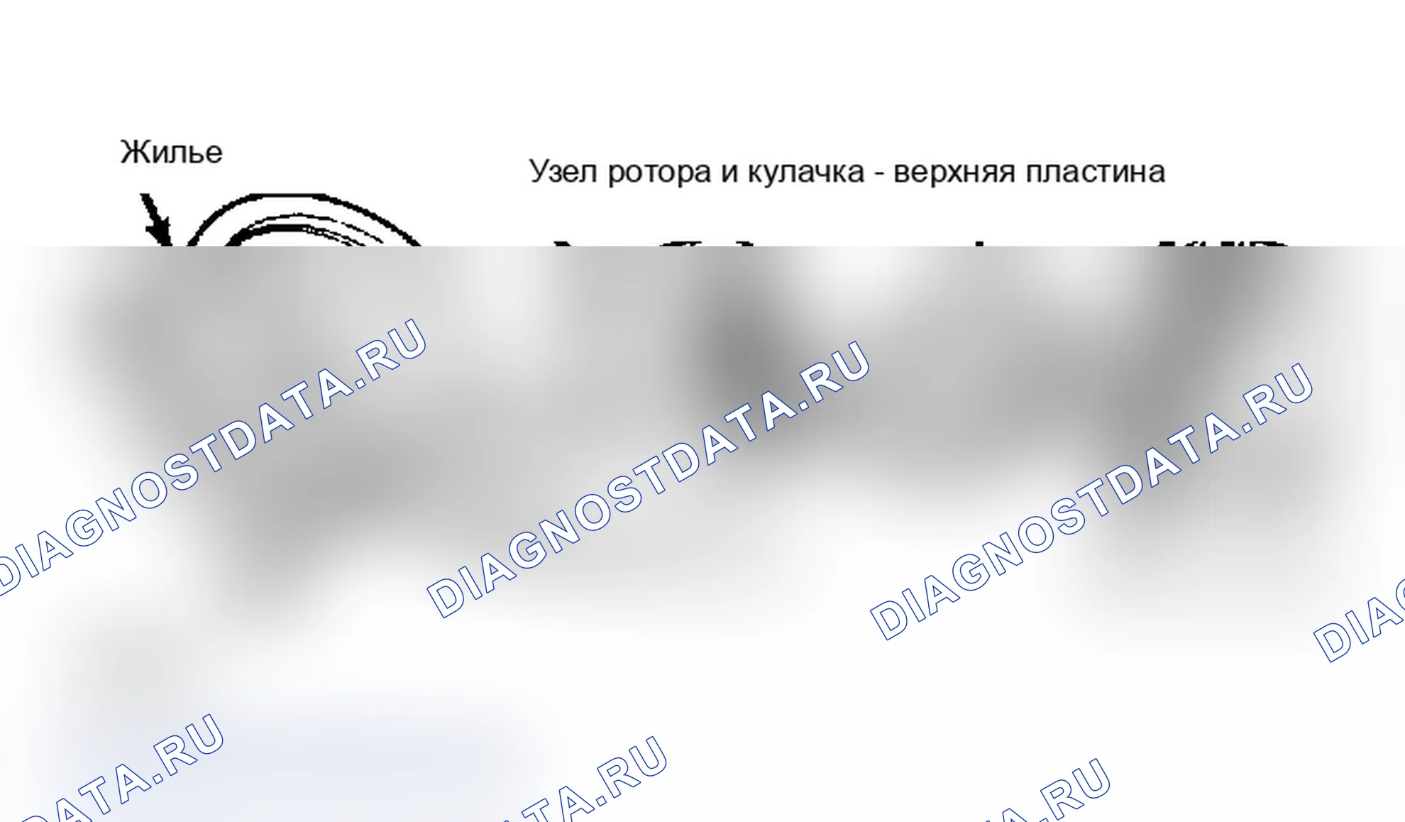 Рис. 2: Насос в разобранном виде. Lincoln Town Car I