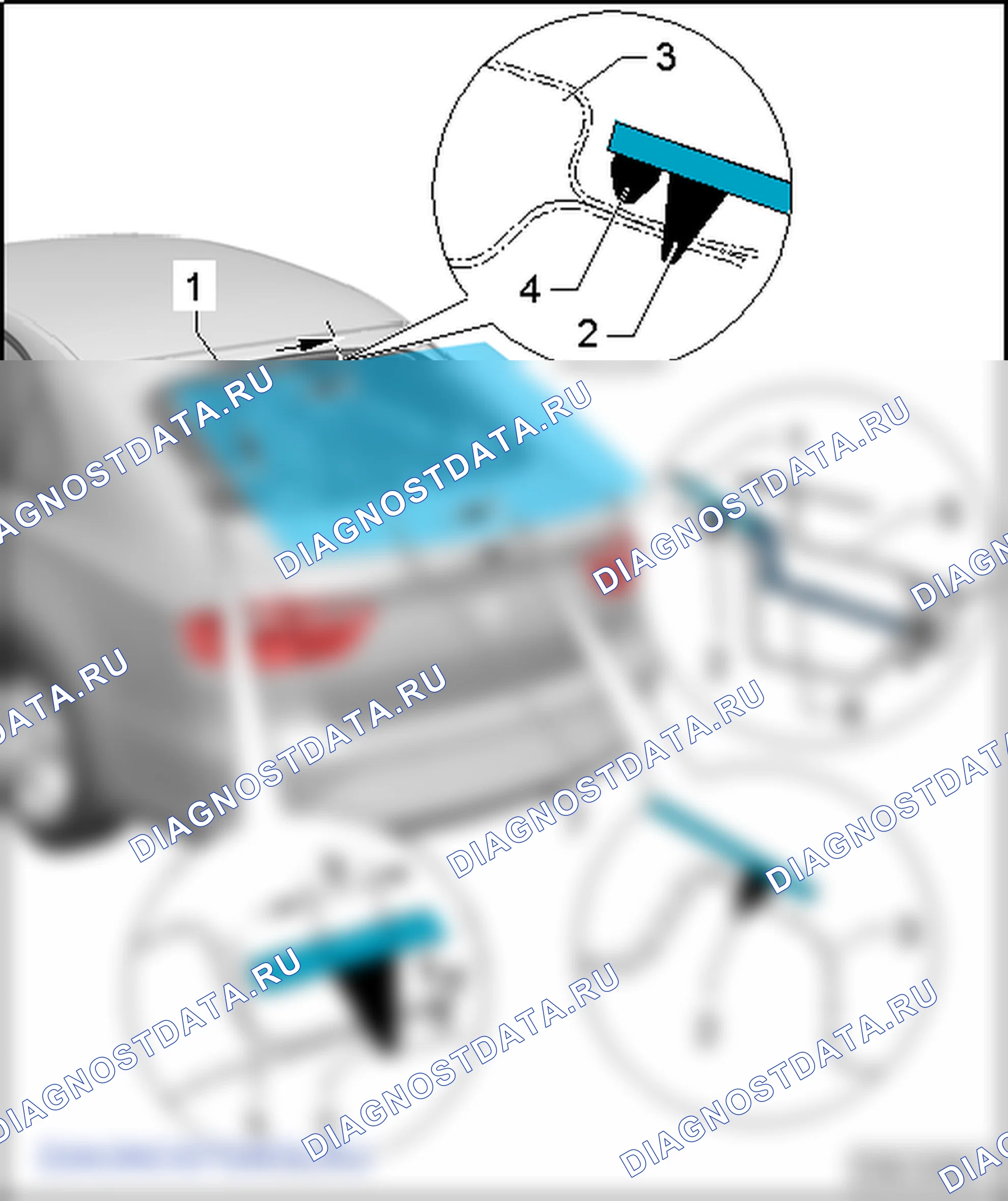 Вклеенные стёкла. SEAT Toledo Iv