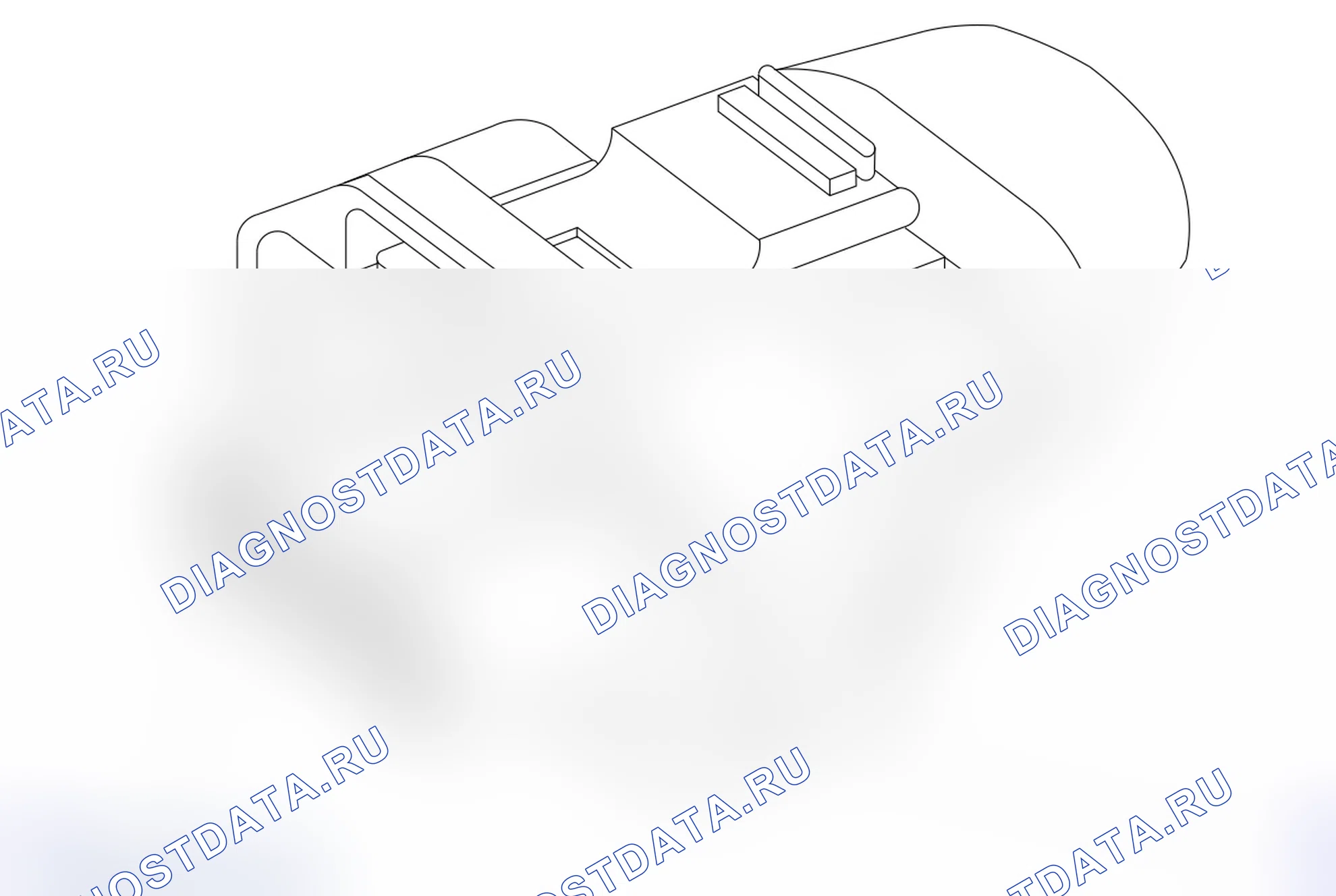 Распиновка разъёма B175. Opel Zafira B