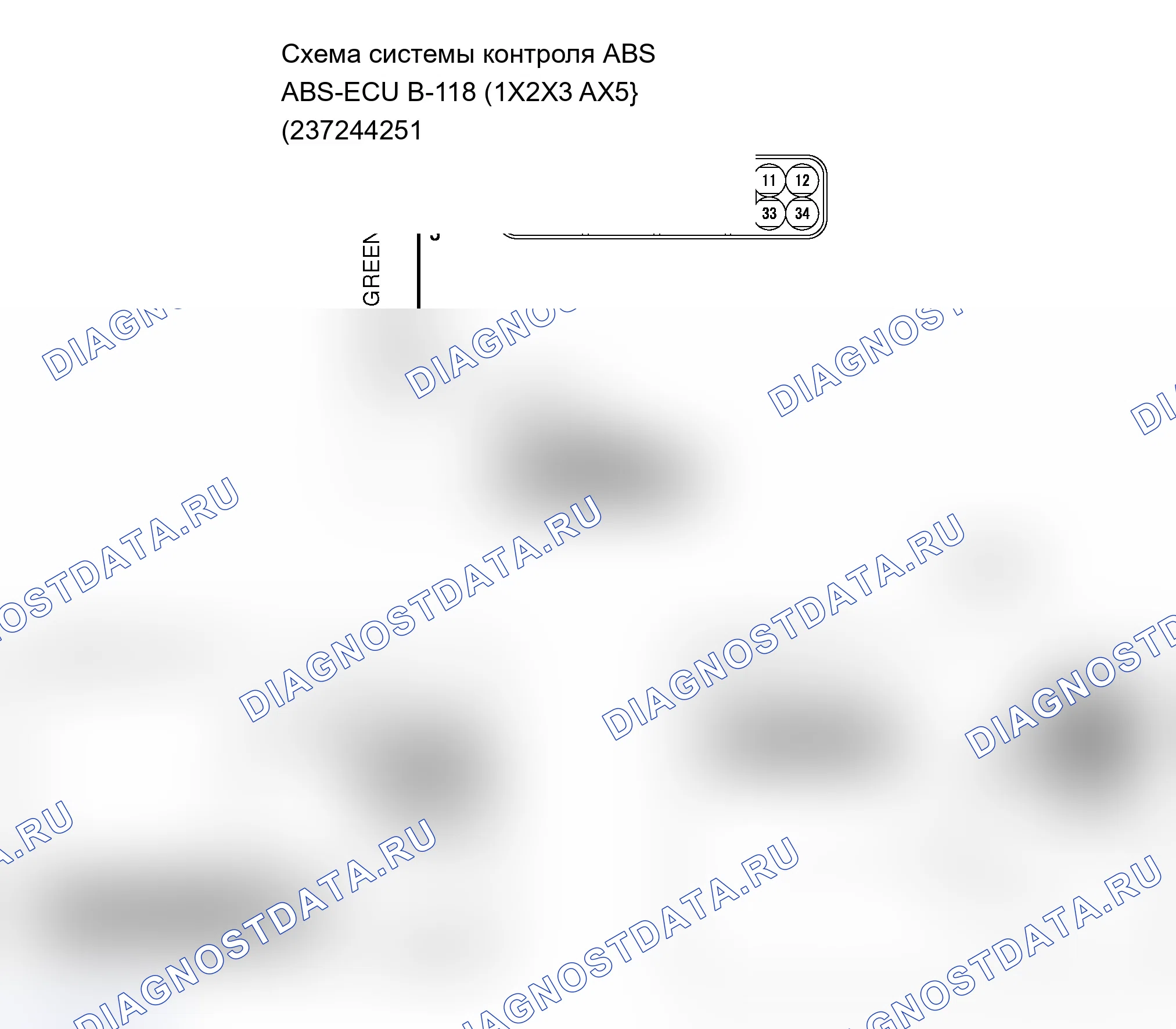 Рис. 331: расшифровка кода ошибки 65: Система контроля ABS <Транспортные средства с ABS>. Mitsubishi Lancer Ralliart IX рестайлинг