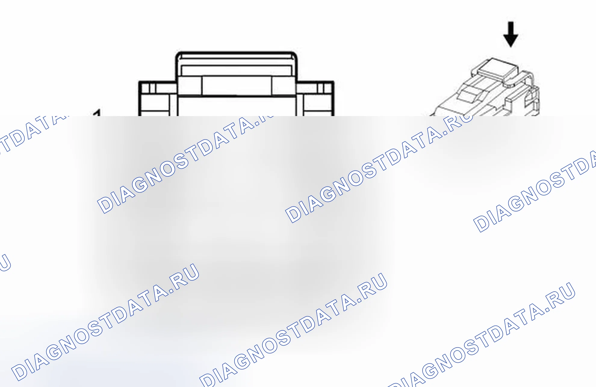 Рис. 9: Блок предохранителей X50D - Аккумулятор X4. Chevrolet Spark M300