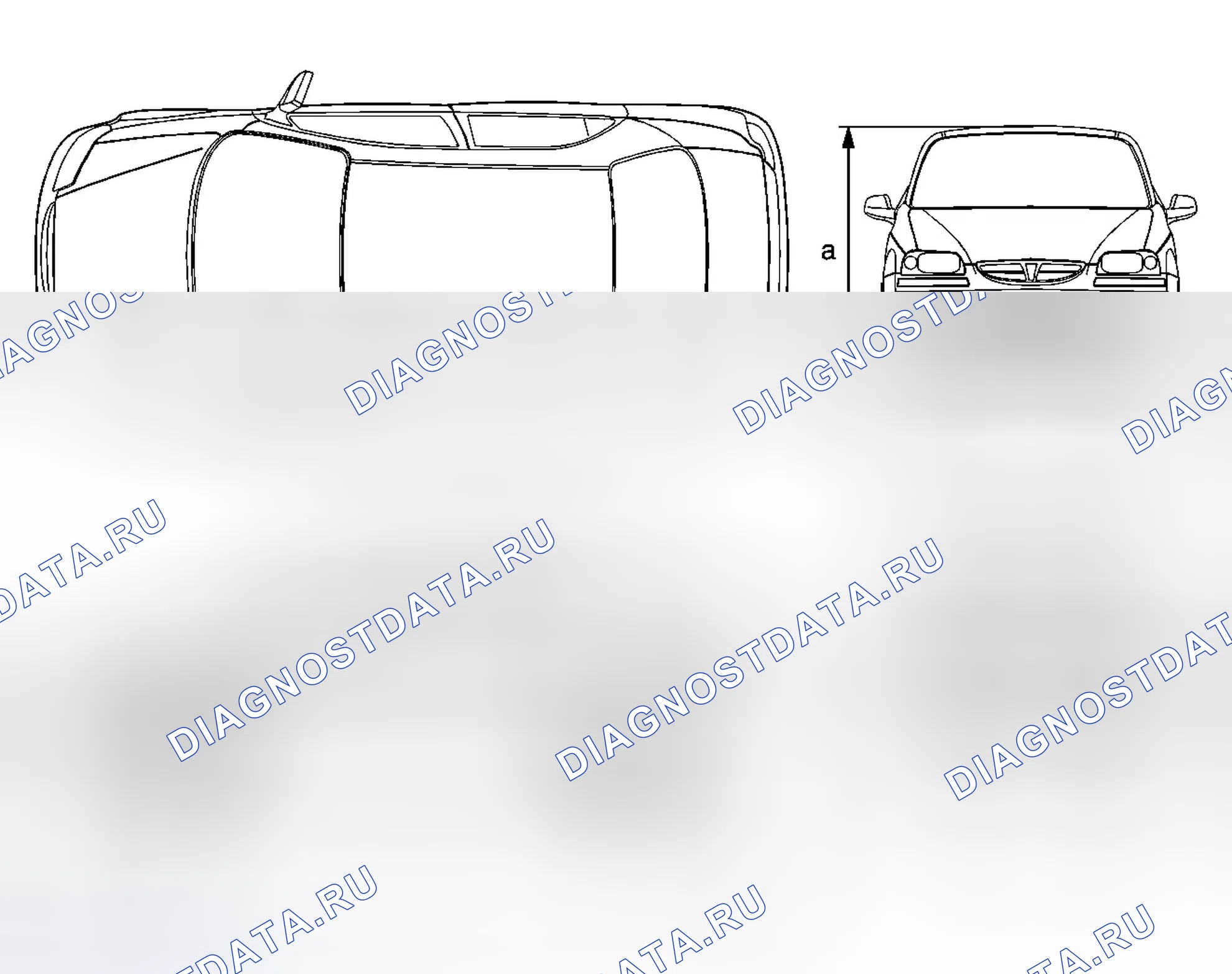 Рис. 15: Задний паз. Chevrolet Aveo I рестайлинг