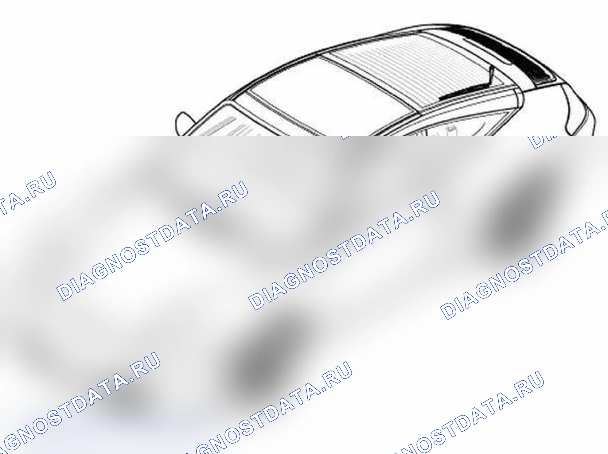 Рис. 21: Демонтаж и монтаж полосы соединения крыши - Targa. Porsche 911 Carrera 996