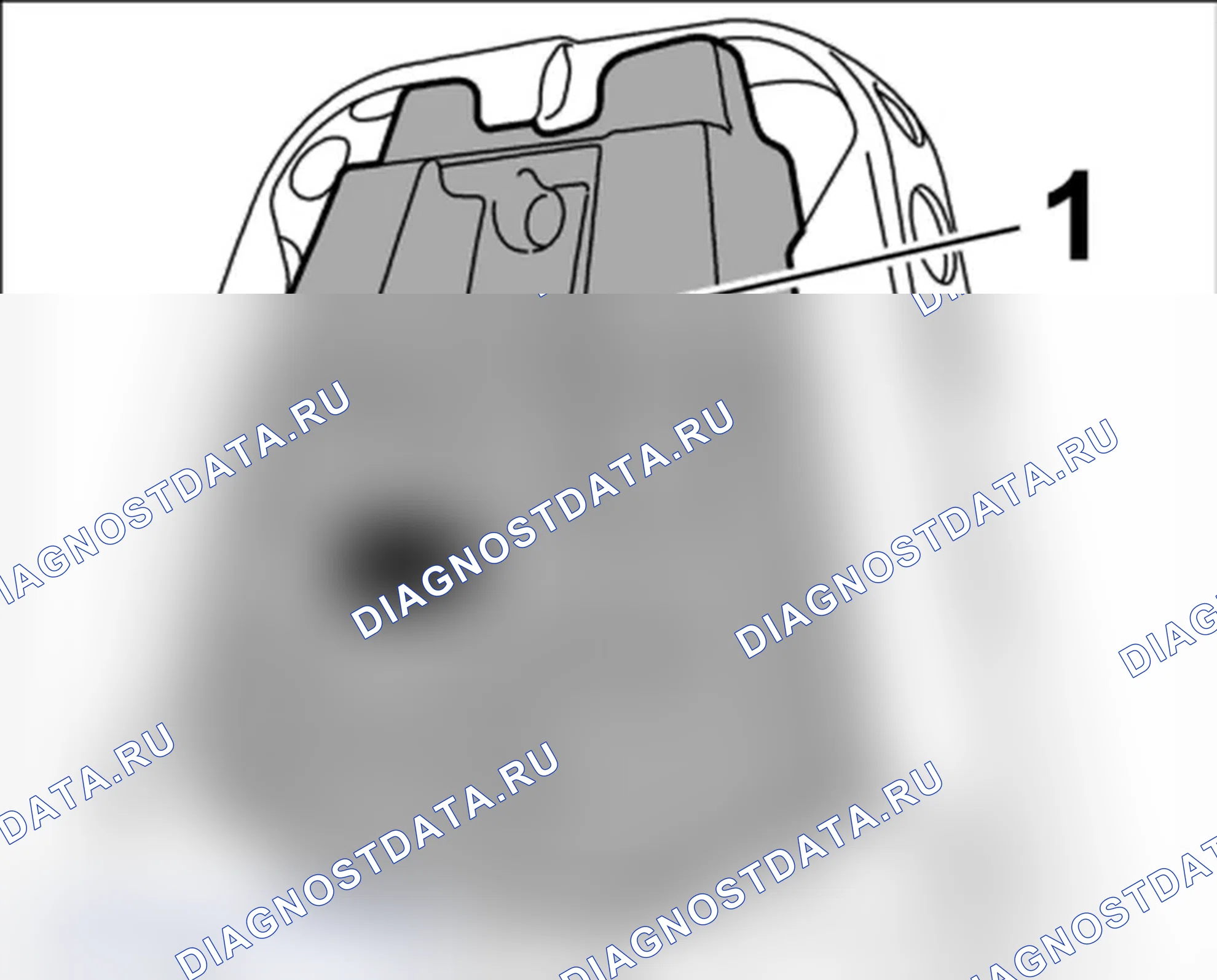 Рис. 51: Удаление части пены. Porsche 911 GT3 997