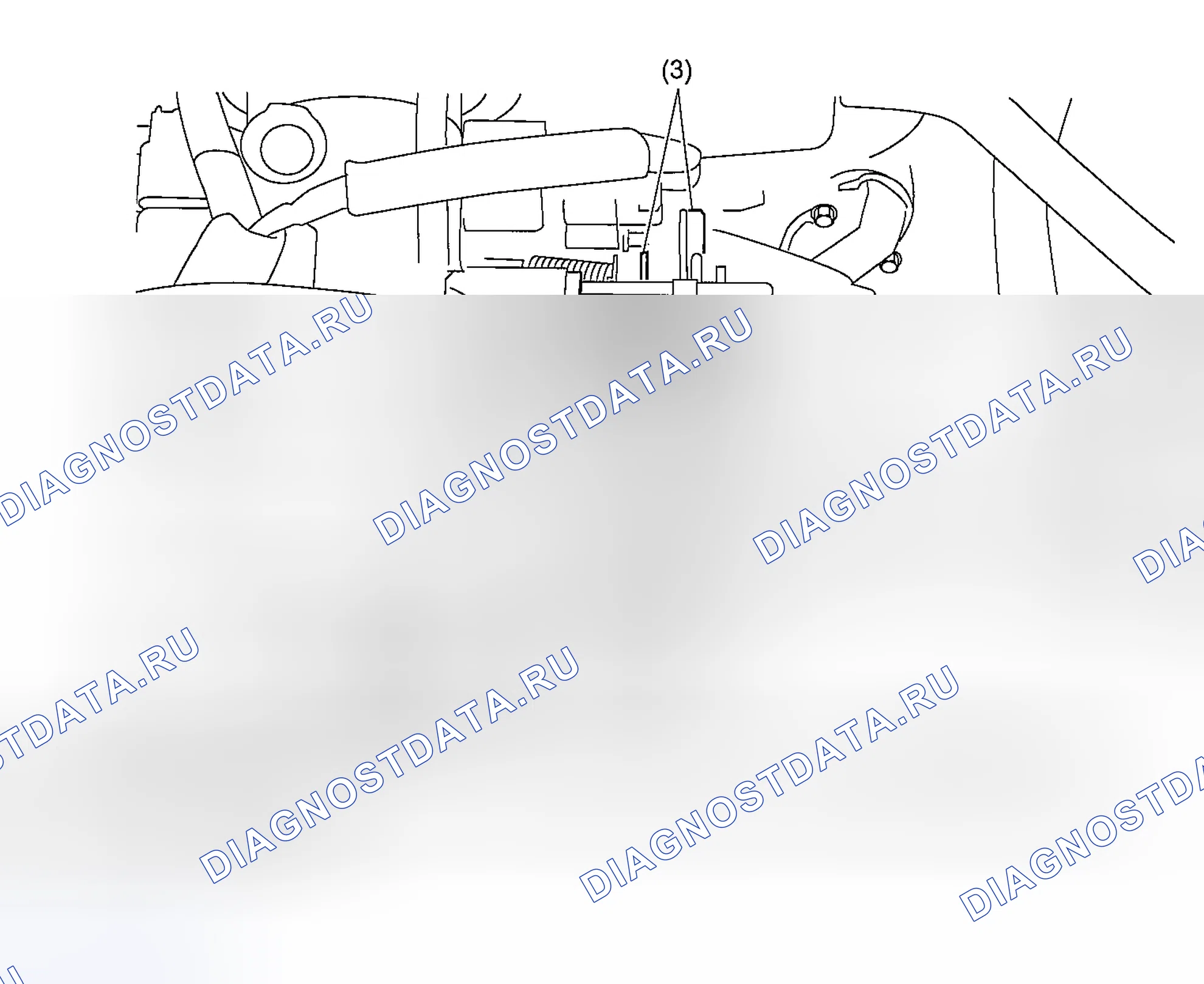Рис. 6: ДРОССЕЛЬ ДВИГАТЕЛЯ. Subaru Forester SG