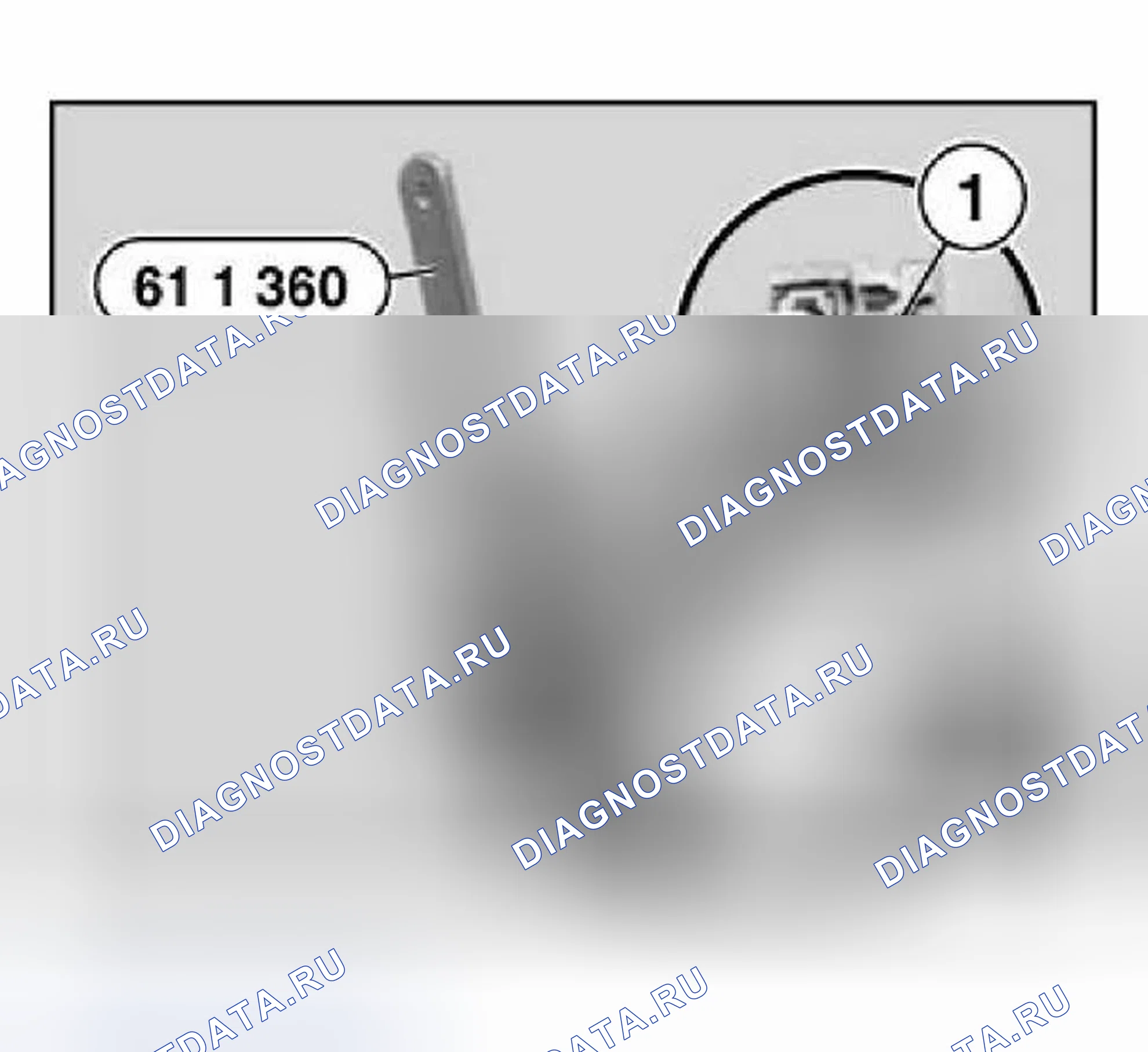 Рис. 54: 61 13... Основание корпусов разъемов лепестков. BMW X3 E83