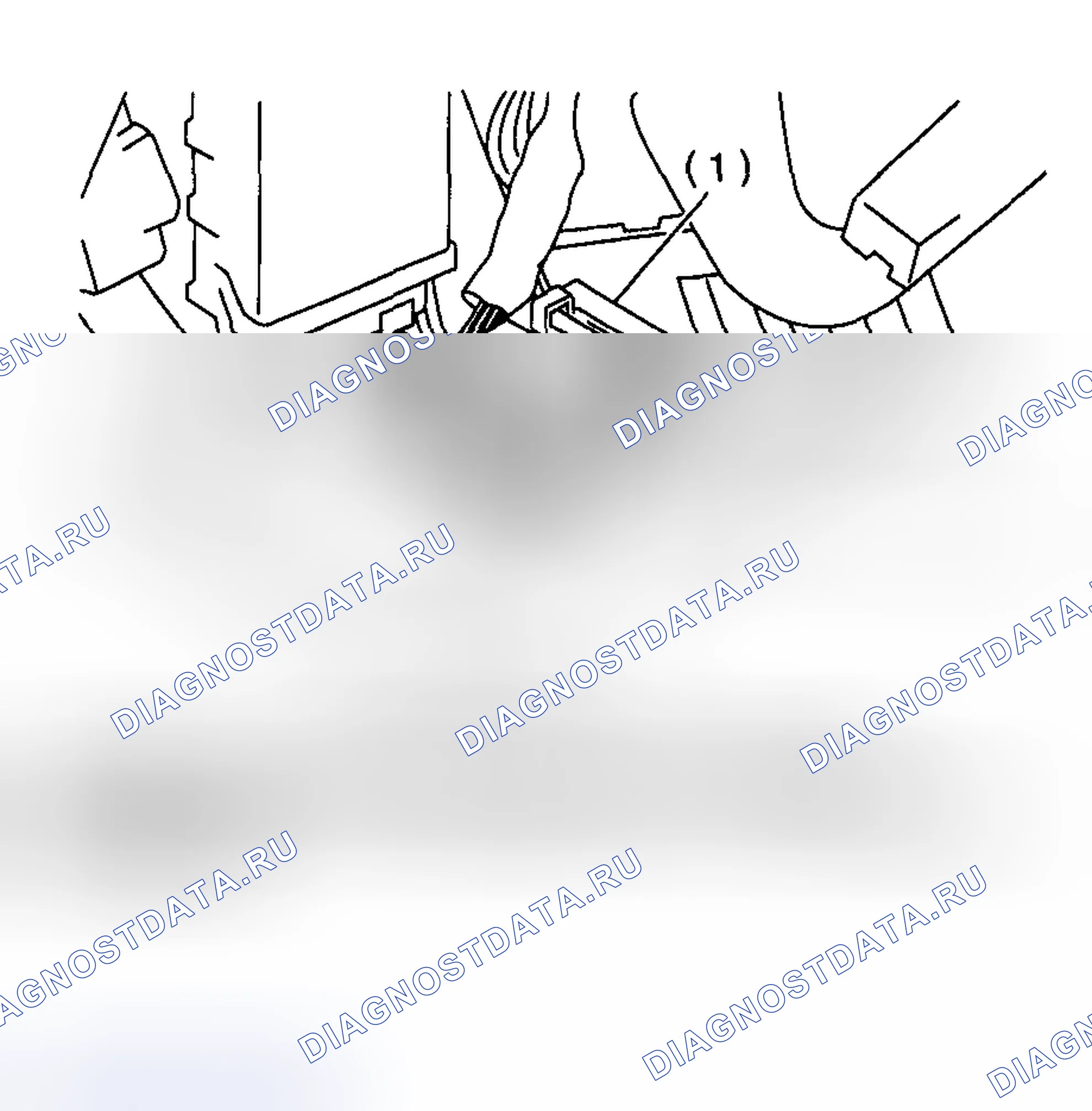Рис. 112: БЕЗ МОНИТОРА SUBARU SELECT. Subaru Legacy BE/BH/BT
