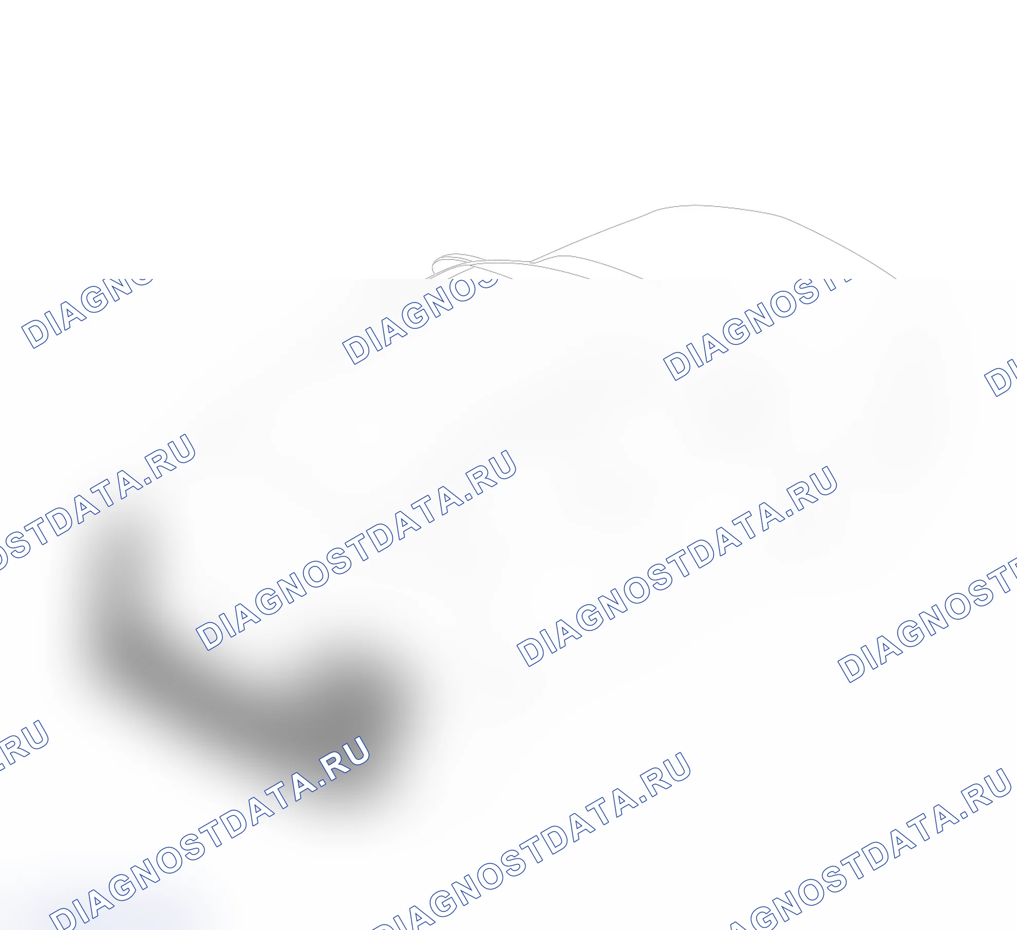 Схема расположения заднего бампера — Haval Chitu. Haval Chitu I