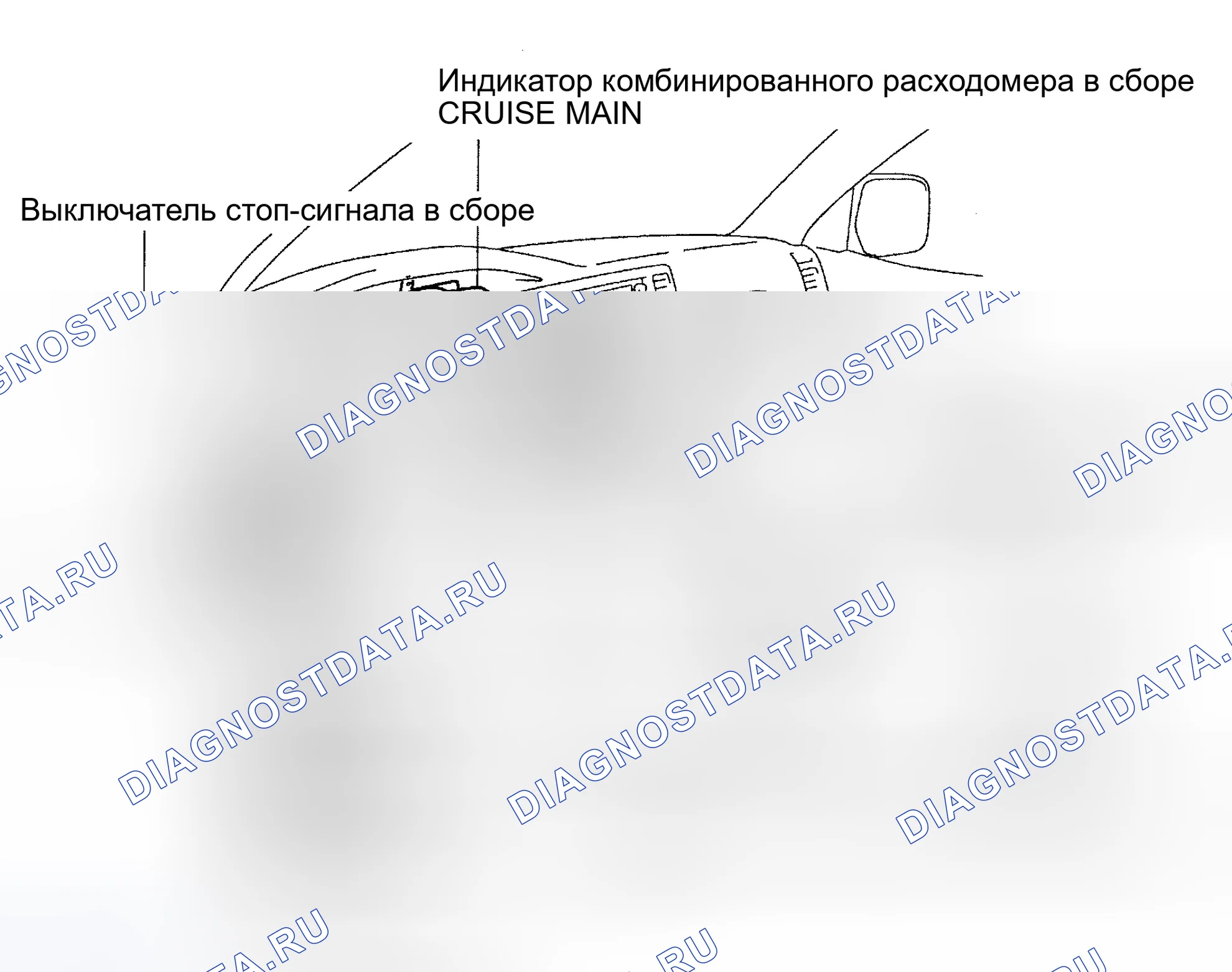 Рис. 3: РАСПОЛОЖЕНИЕ КОМПОНЕНТОВ. Toyota 4Runner IV
