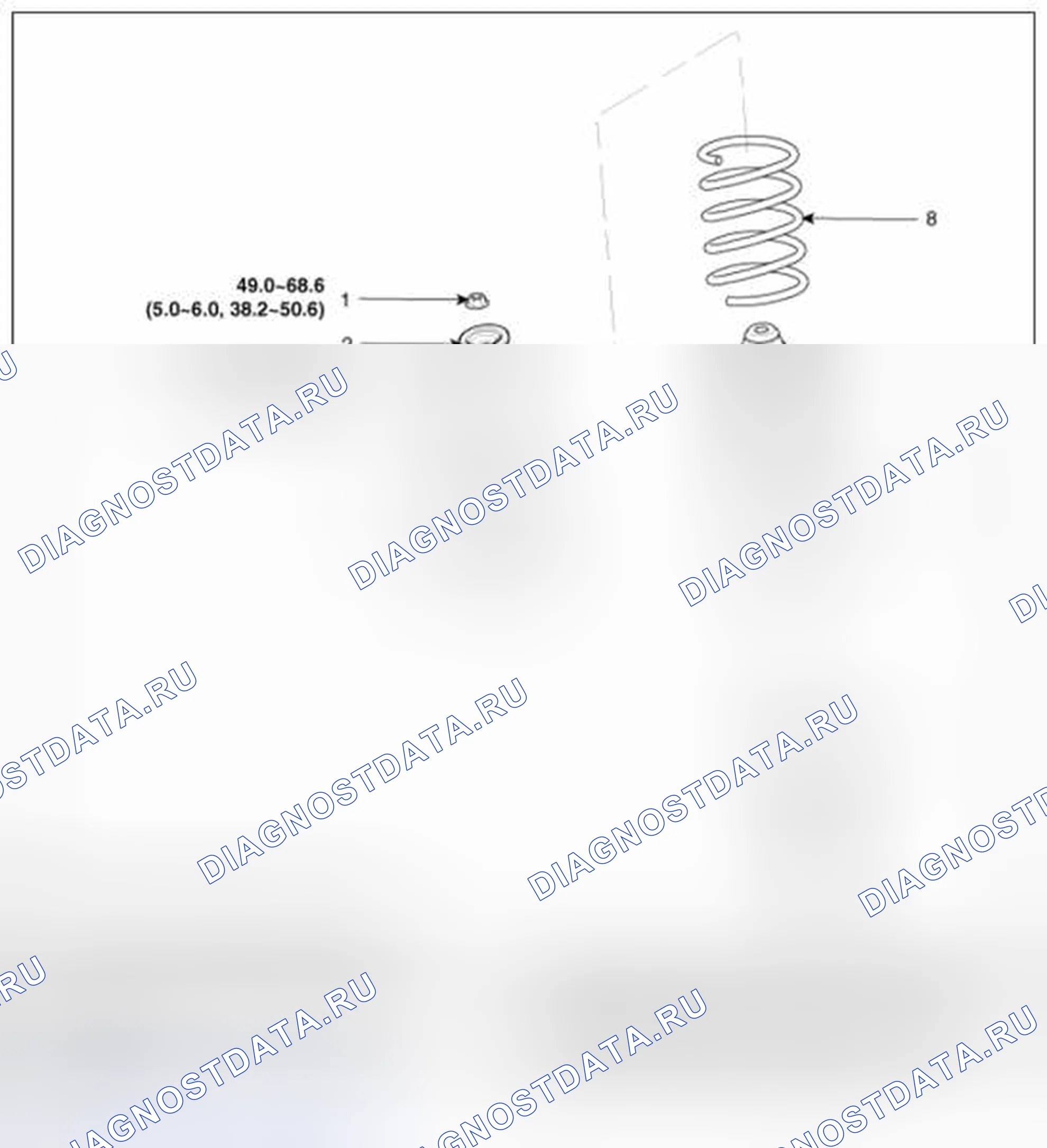 Рис. 6: Компоненты. BMW 6 серия F06/F13/F12