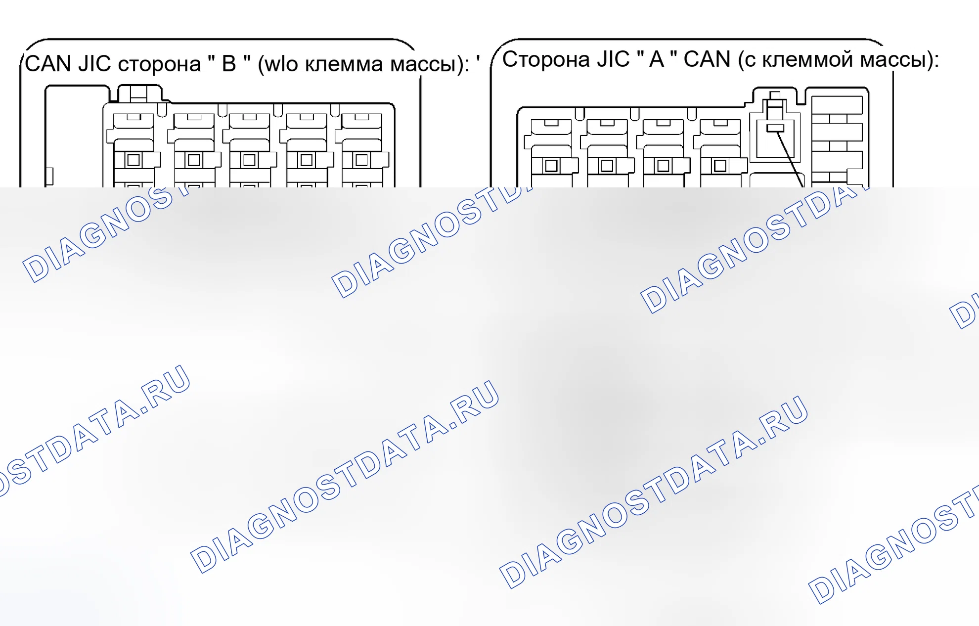 Рис. 196: КЛЕММЫ ЭБУ. Honda Accord VI