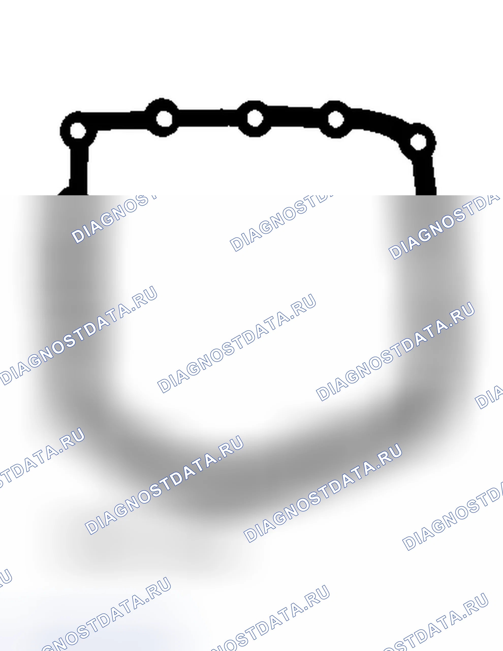 Рис. 32: ПРОКЛАДКА МАСЛЯНОГО ПОДДОНА. Dodge Grand Caravan IV