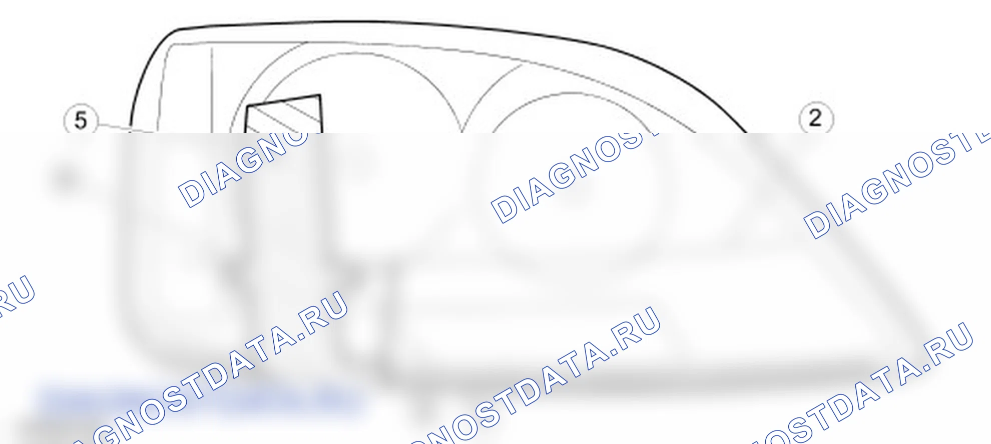 Закрывание участков фар. Ford C-MAX I рестайлинг