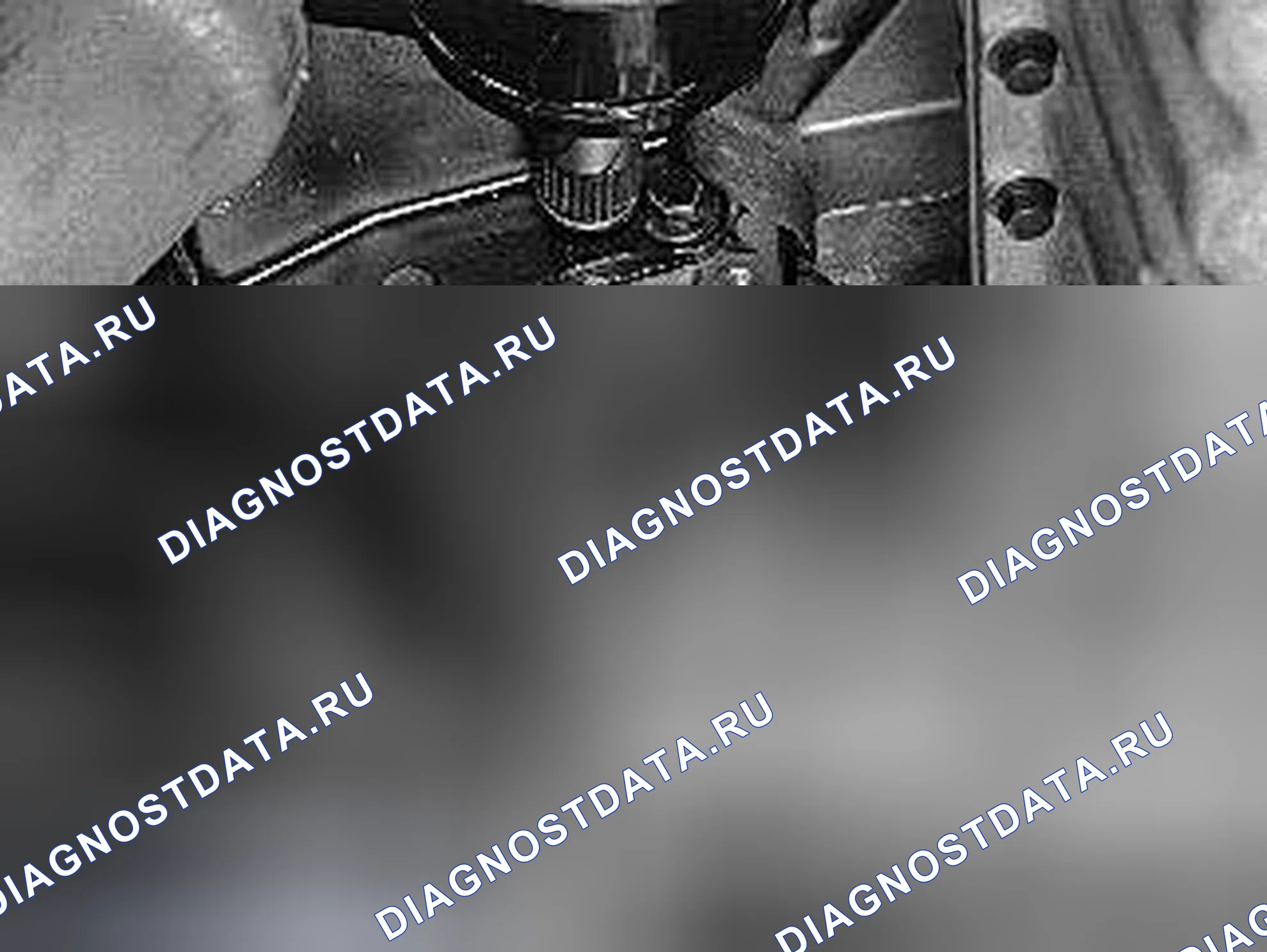 Рис. 201: Снятие уплотнительного кольца. Volvo V40 I рестайлинг