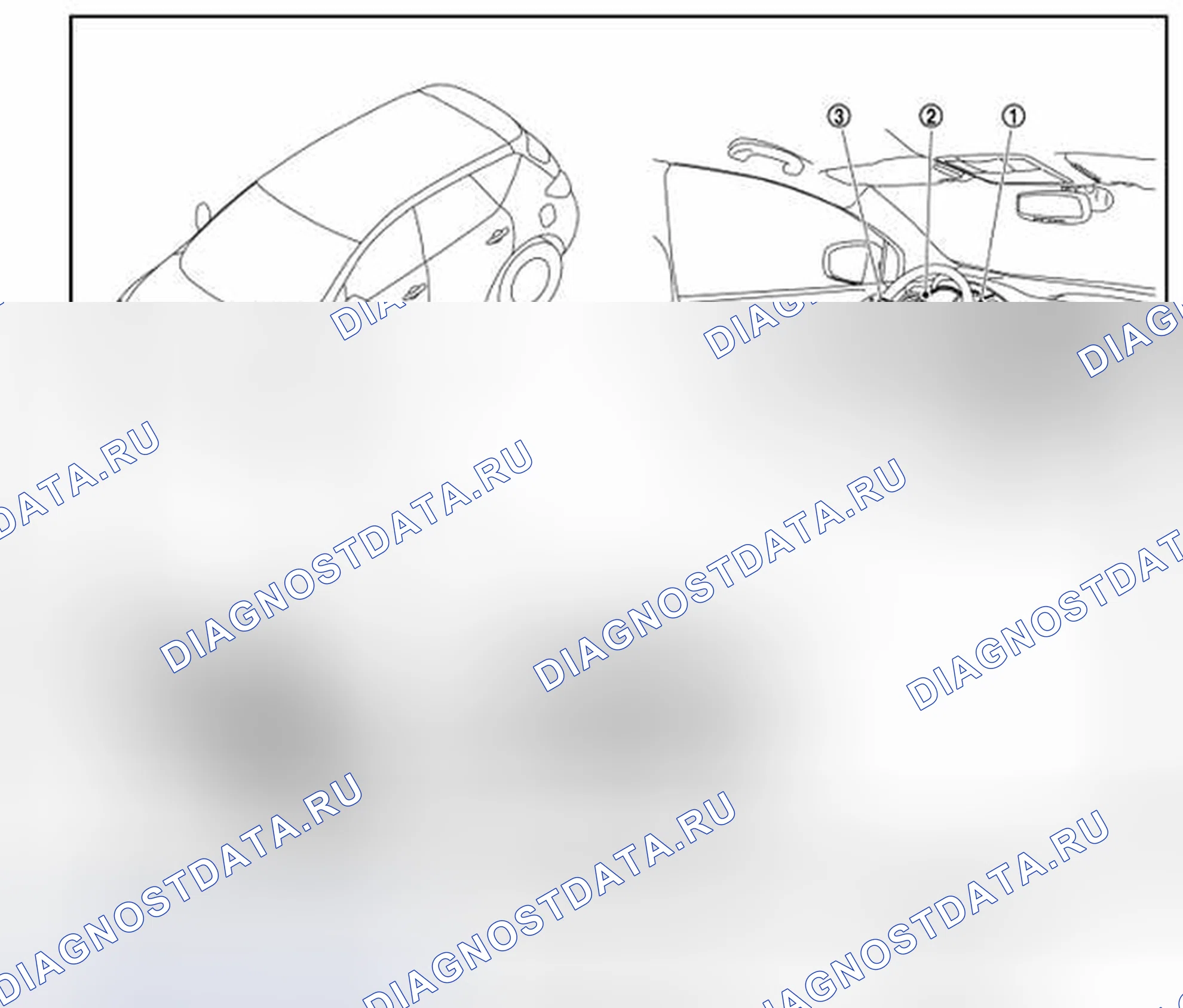 Рис. 30: Расположение компонентов. Nissan Murano Z51 рестайлинг 2