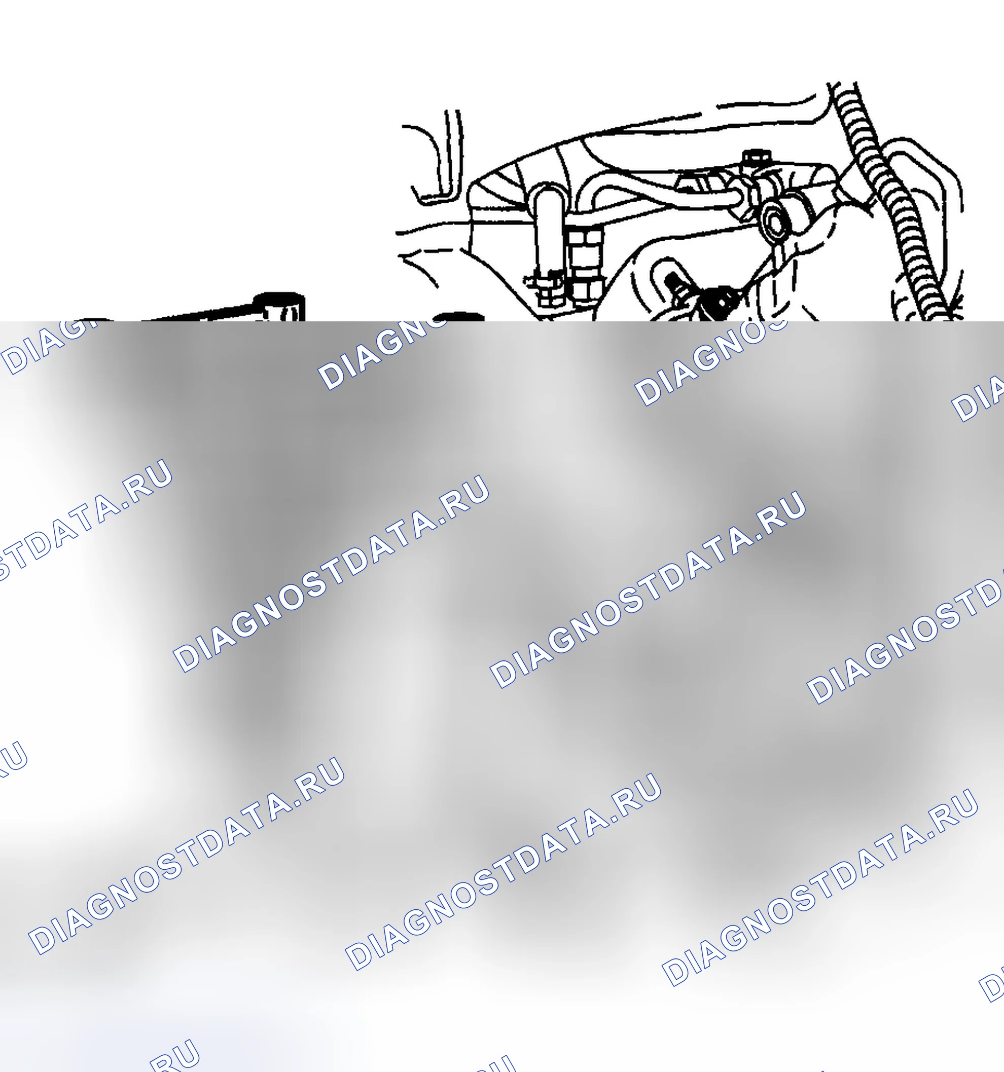Рис. 885: Снятие монтажного кронштейна насоса ГУР. Chevrolet Silverado 2500 