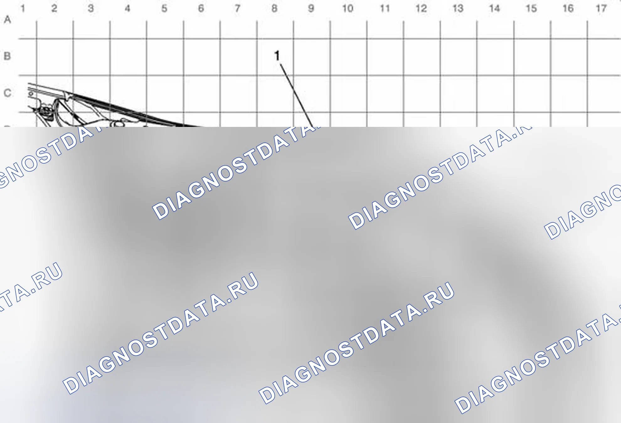 Рис. 149: Левая сторона прокладки кабелей моторного отсека. Chevrolet Volt I