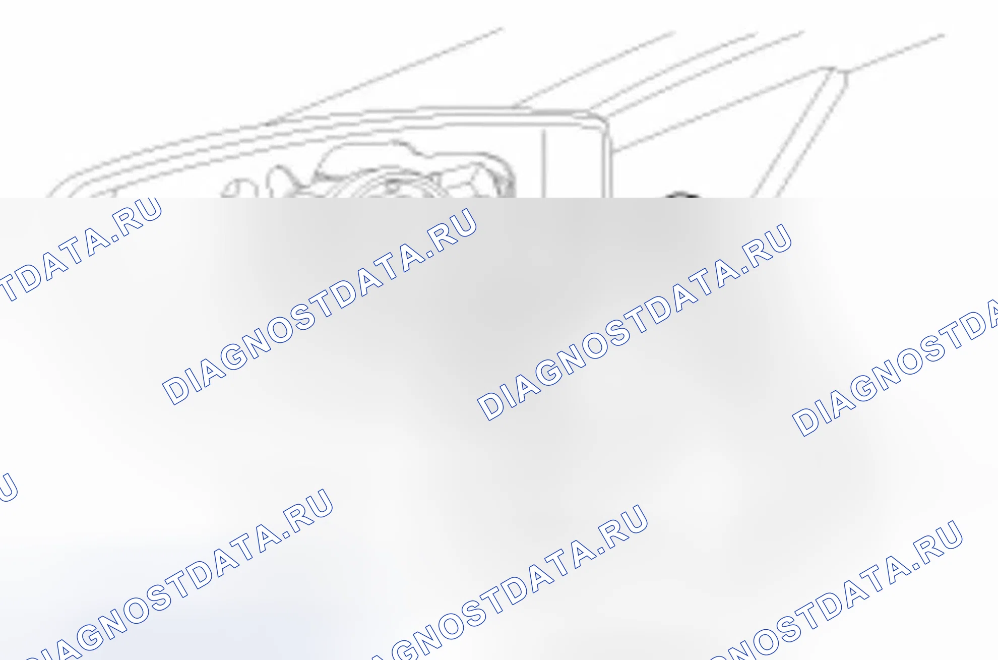 Рис. 31: Сигнальная лампа поворота дверного зеркала. Hyundai Azera II