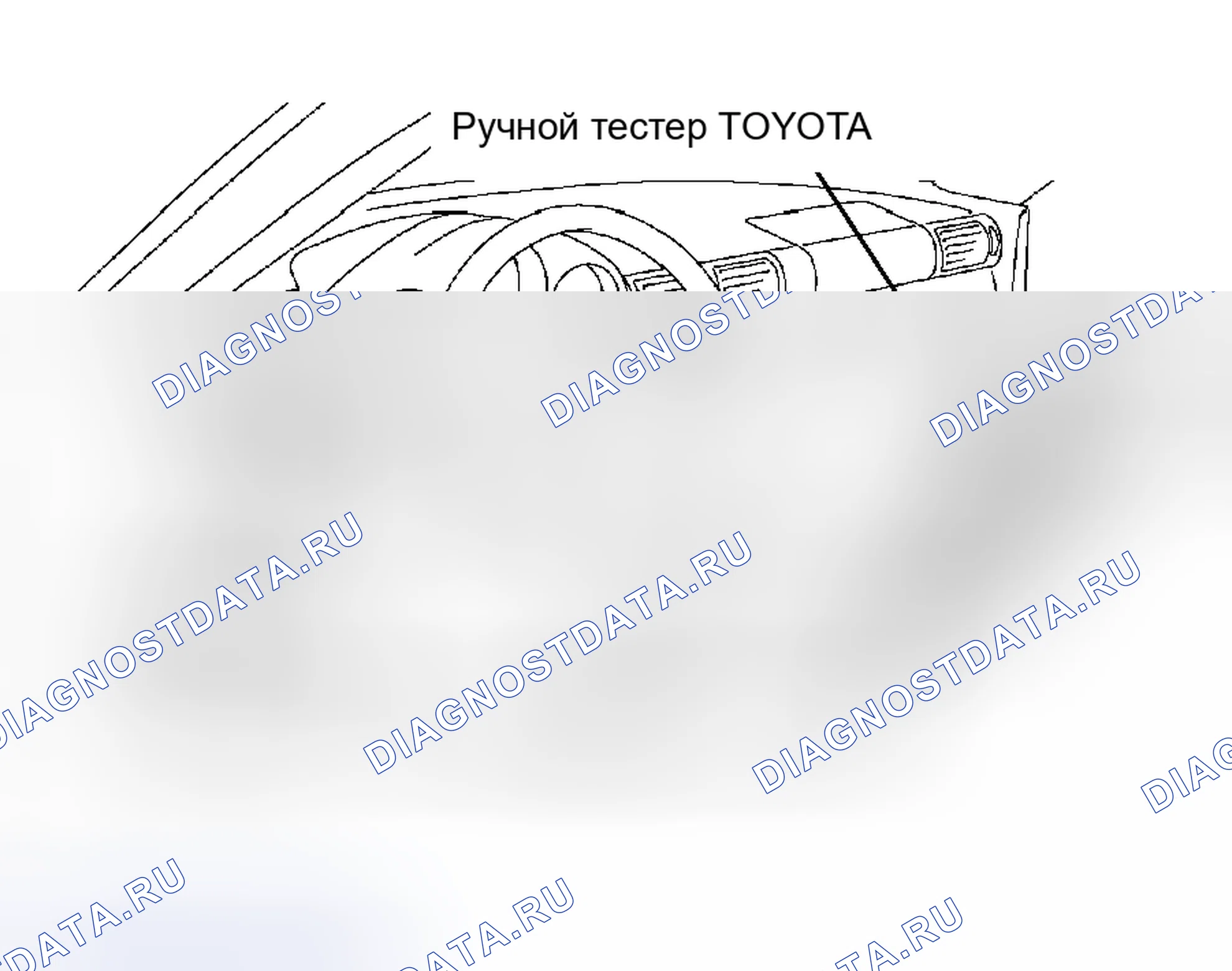Рис. 3: ПРЕДВАРИТЕЛЬНАЯ ПРОВЕРКА. Toyota MR2 W30
