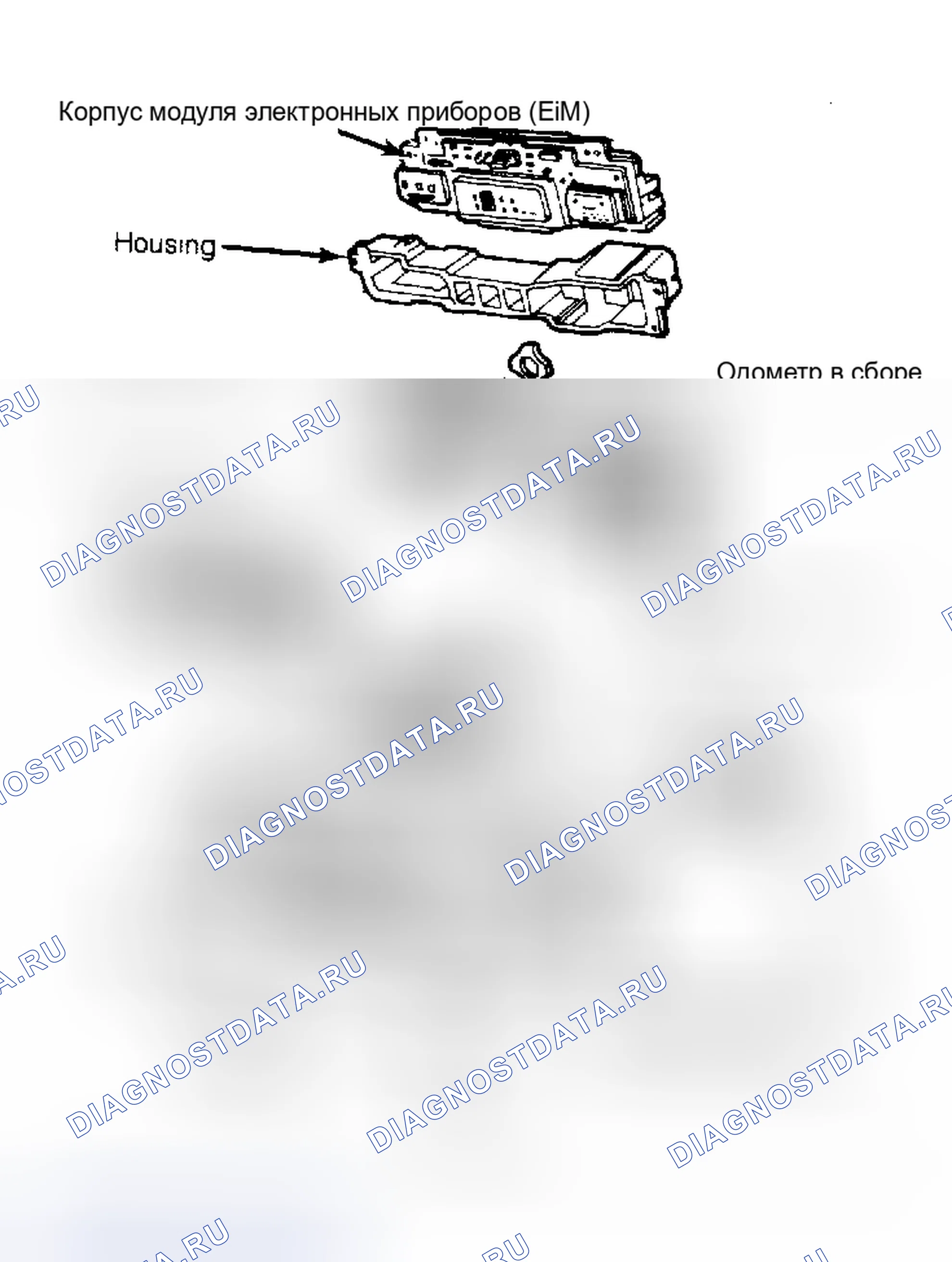 Рис. 5: Электронная приборная панель (Continental и Mark VII). Mercury Marquis V