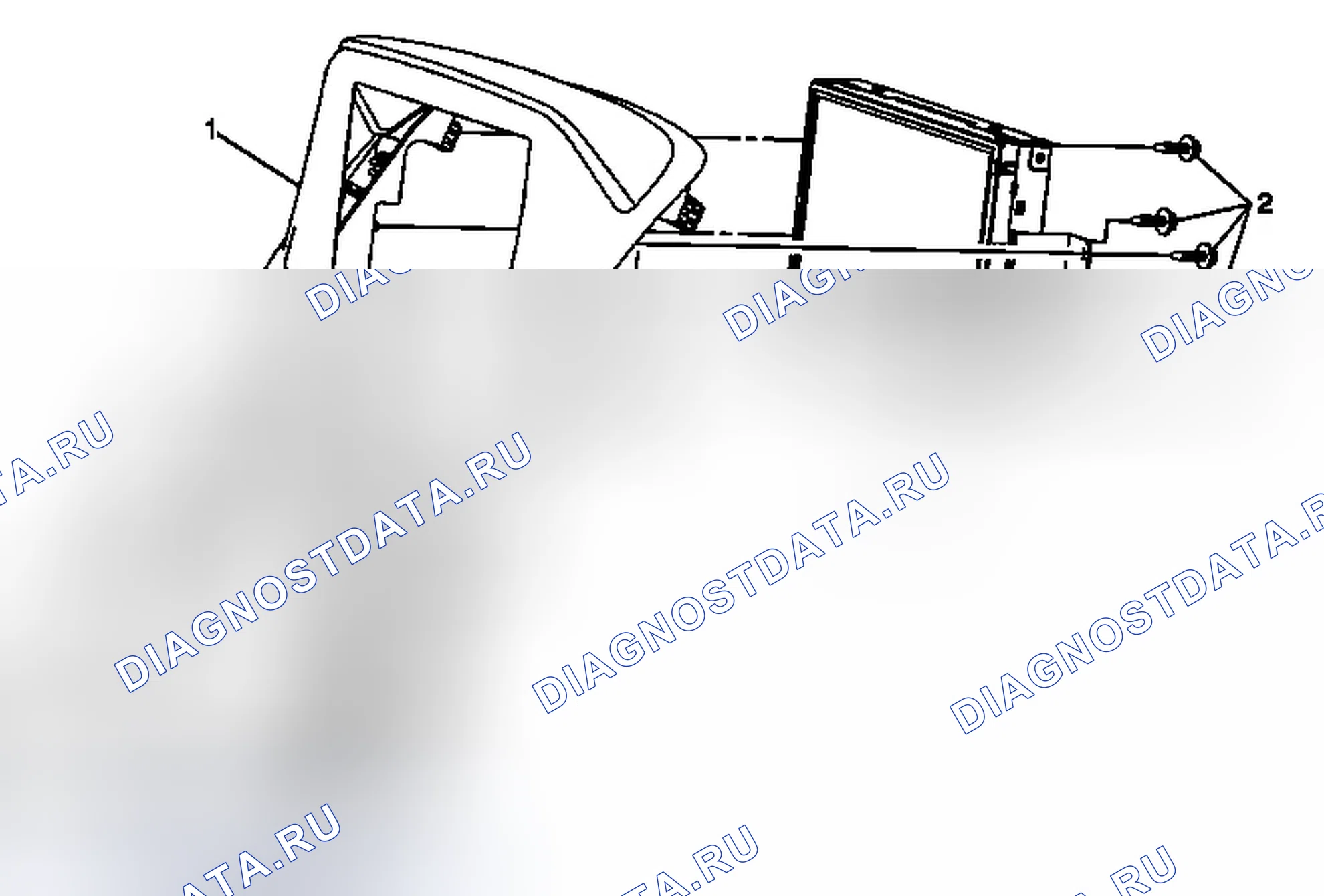 Рис. 4: Замена дисплея с информацией о водителе. Chevrolet Volt I