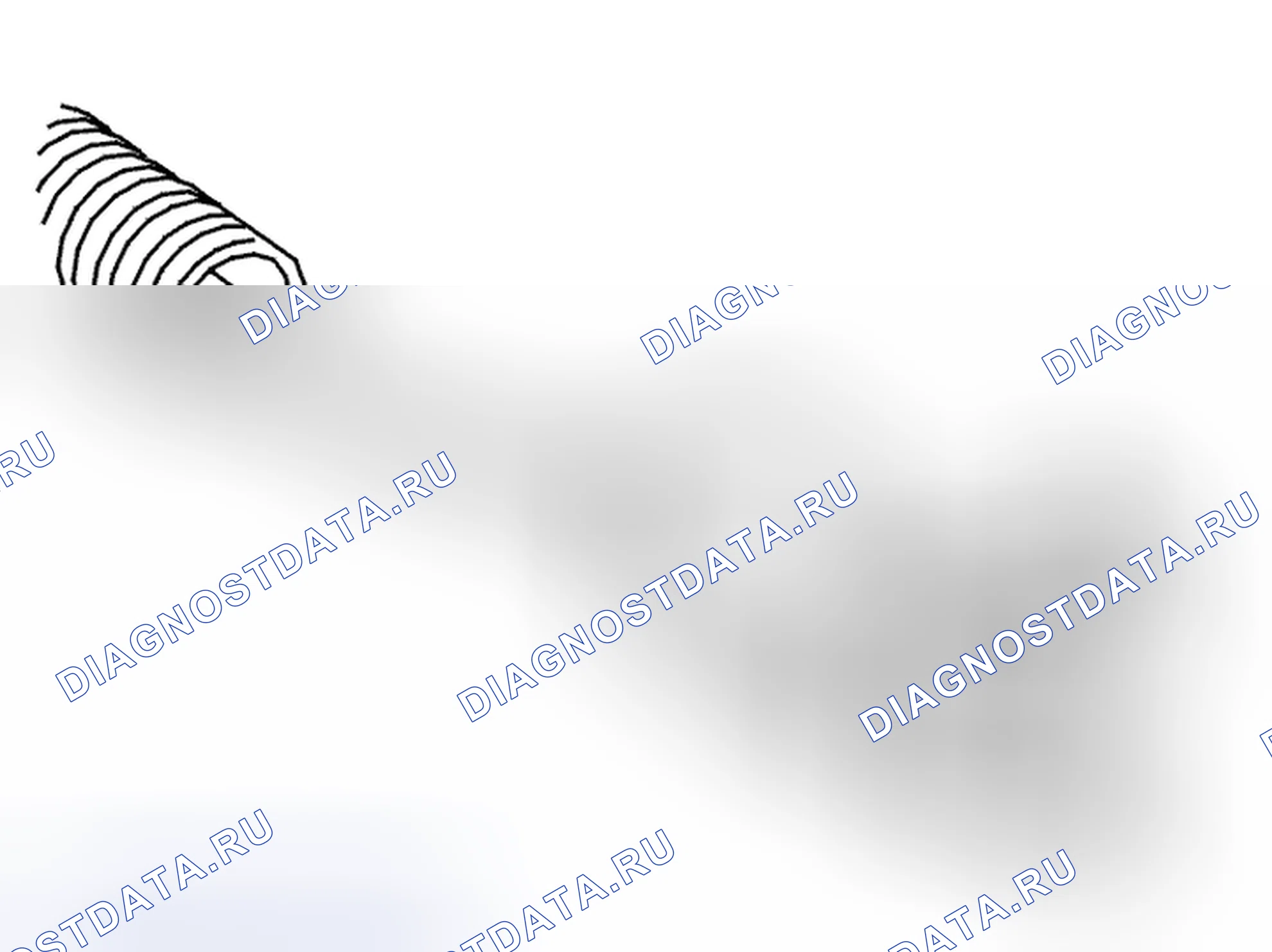 Рис. 680: Датчик температуры. Volvo S80 I
