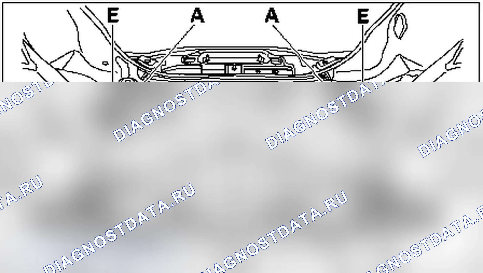 Рис. 744: Нижняя часть заднего конца. Porsche Boxster S 987