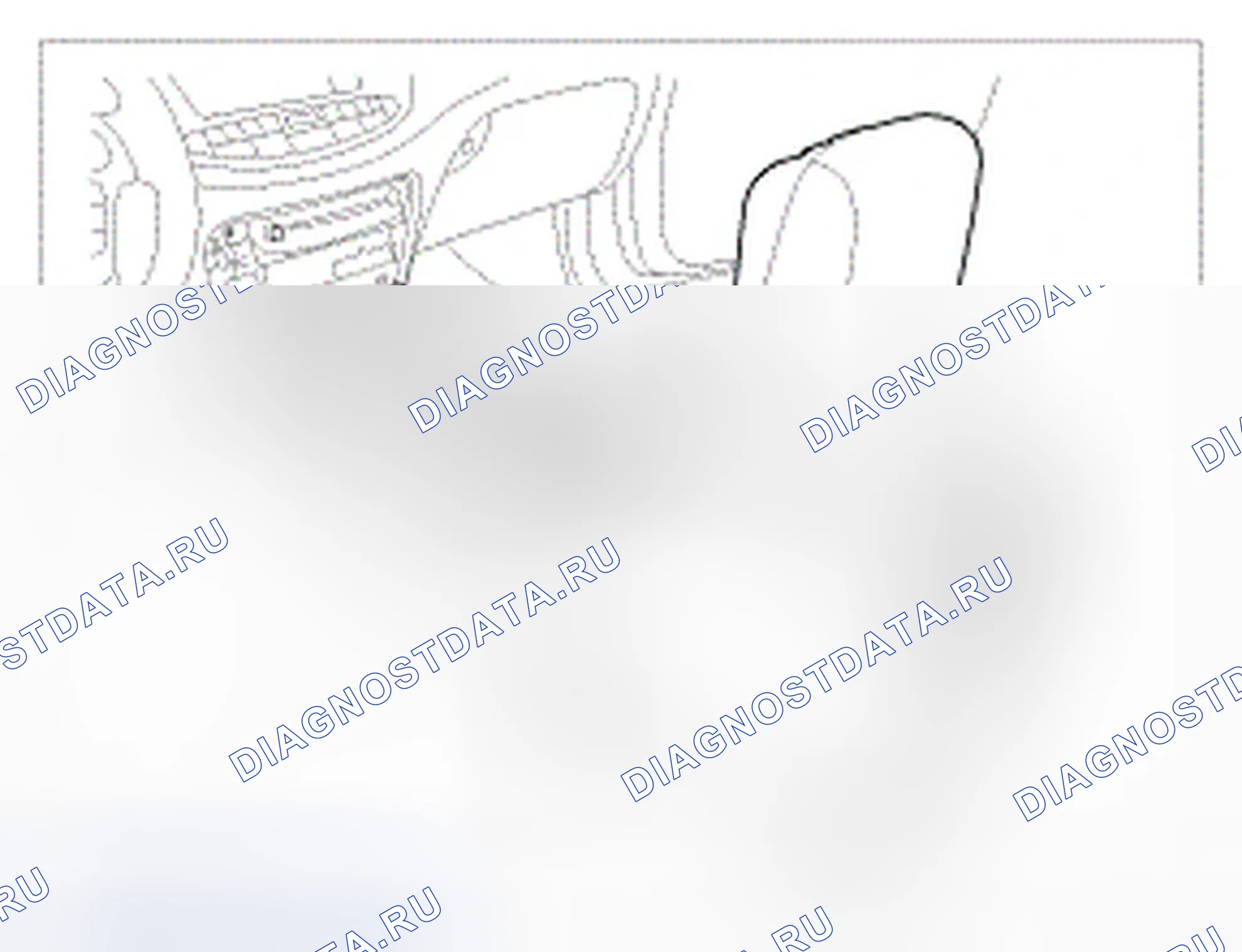 Рис. 5: Демонтаж. Hyundai Genesis I рестайлинг