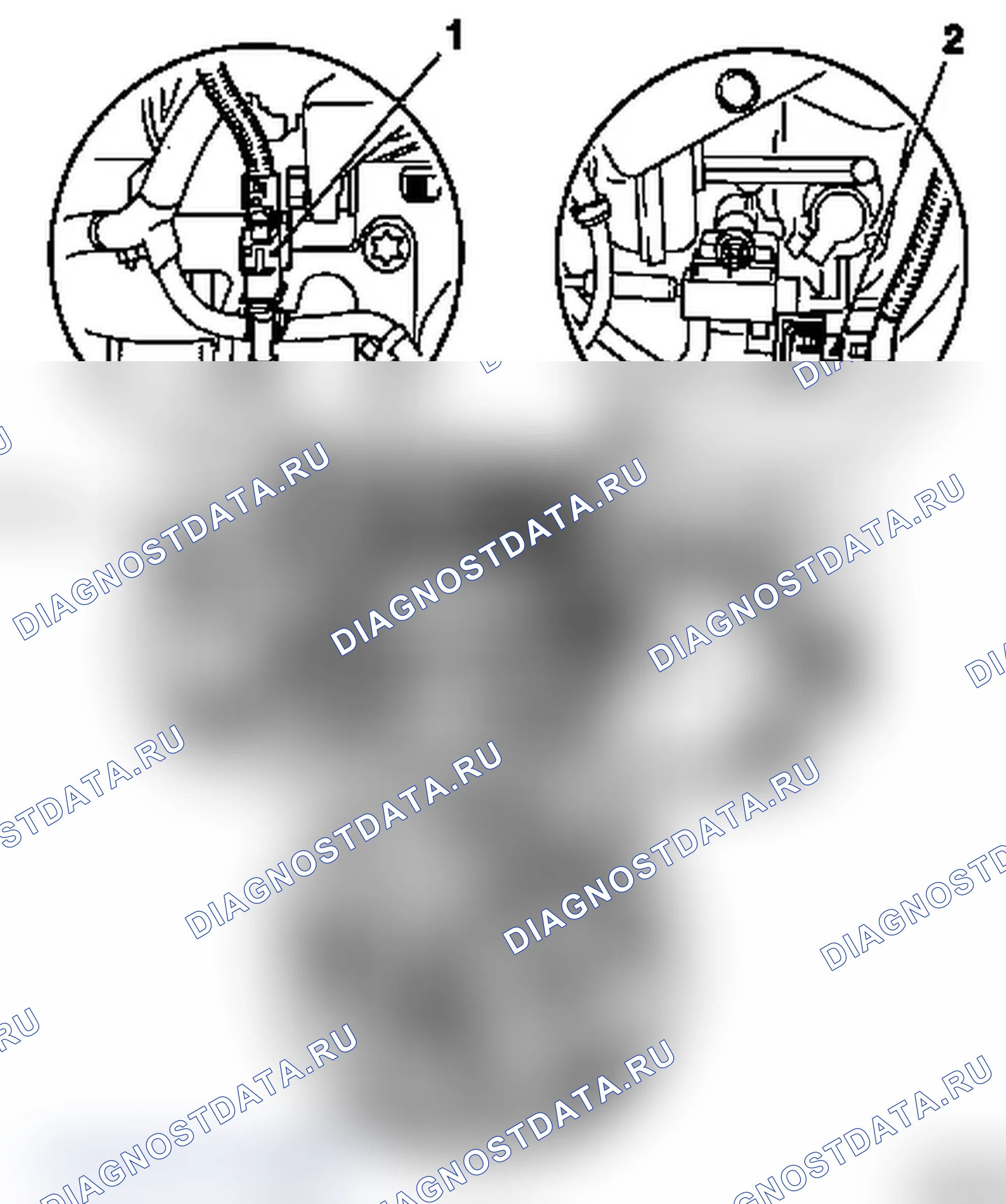Демонтаж и установка впускного патрубка (X 18 XE1). Opel Astra G