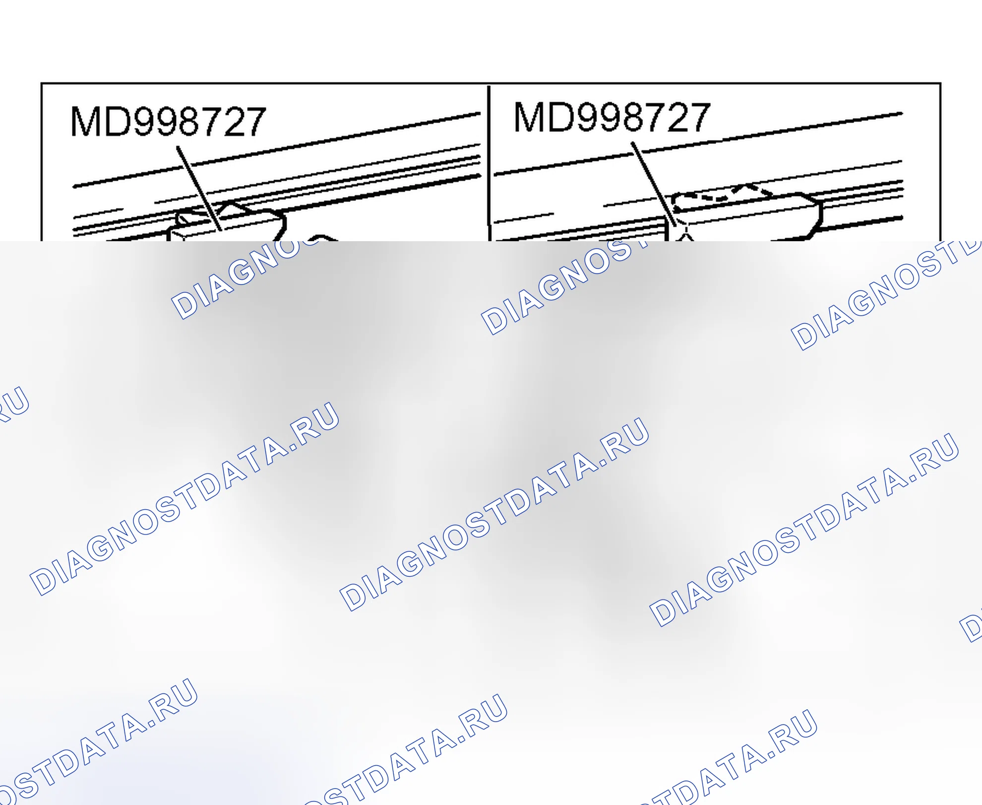 Рис. 66: < < A > > ДЕМОНТАЖ МАСЛЯНОГО ПОДДОНА ДВИГАТЕЛЯ. Mitsubishi Lancer IX рестайлинг