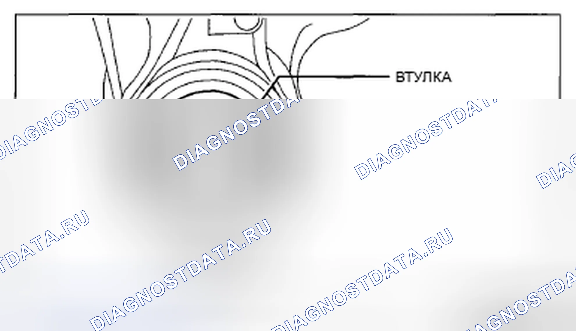 Рис. 17: Примечание по снятию опорной втулки ступицы (задней). Mazda CX-5 I