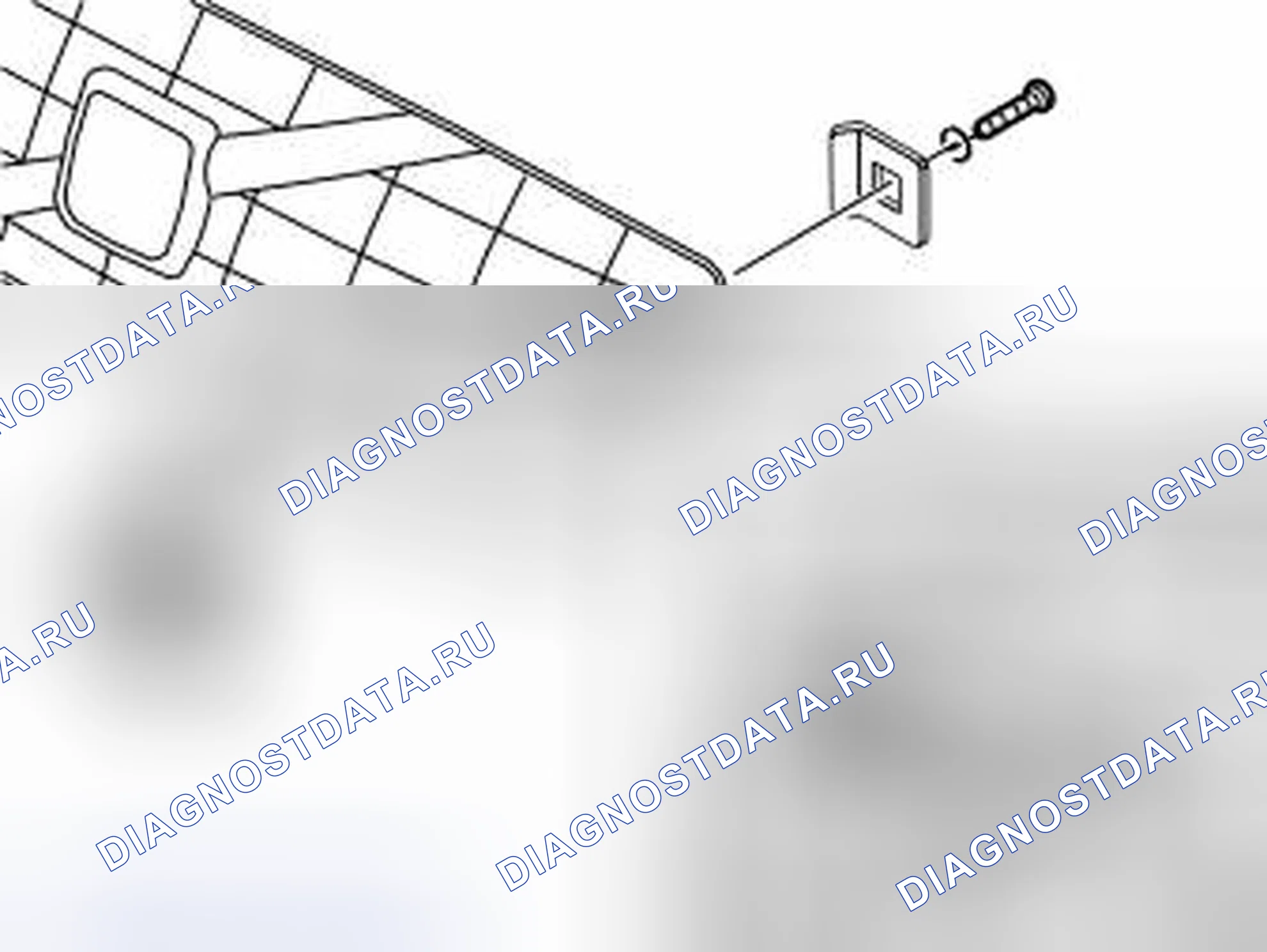 Рис. 904: Установка переднего воздухозаборника, относится к S60 / xtegx1 / S80 V70. Volvo S80 I рестайлинг