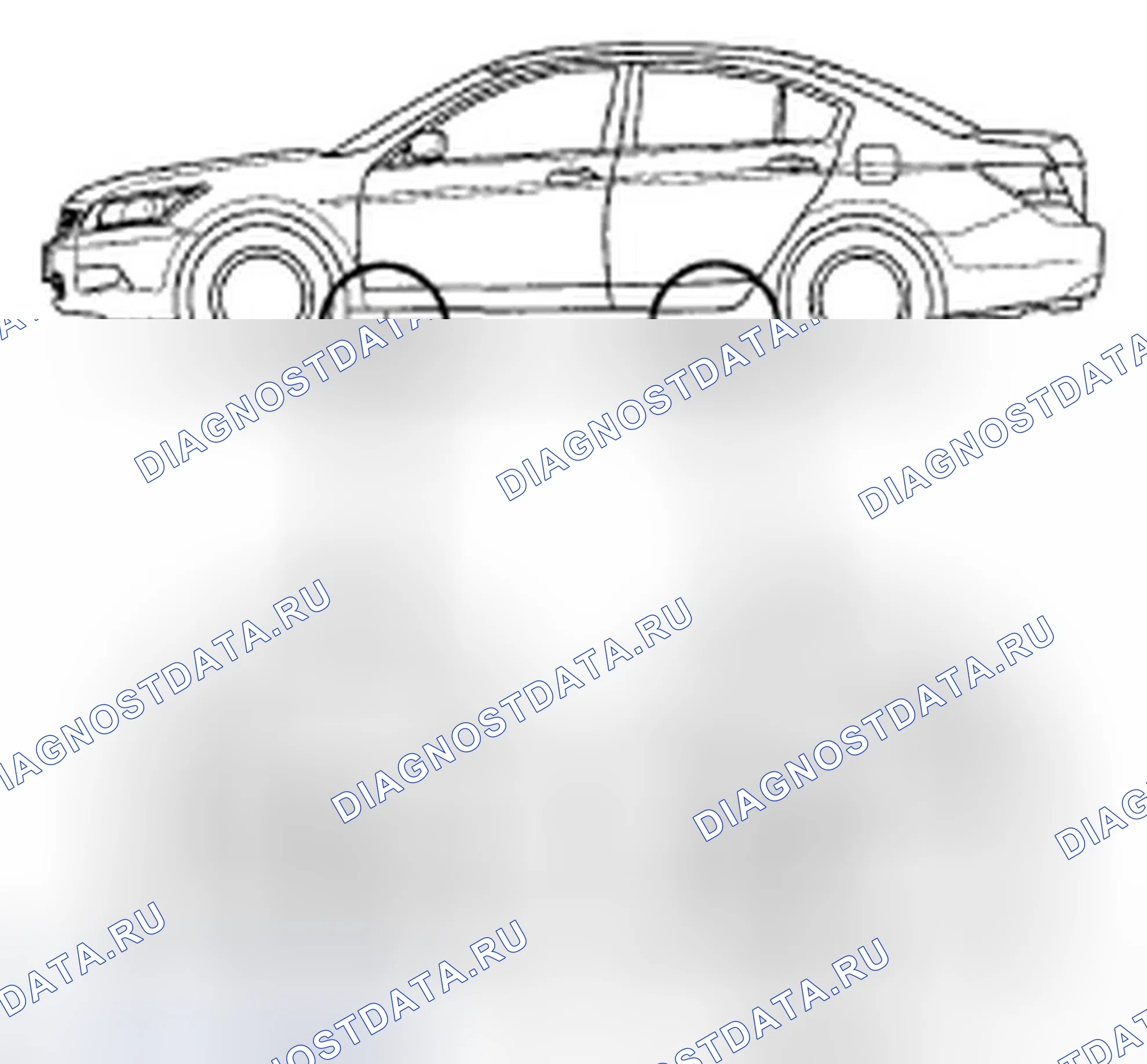 Рис. 127: Подъем транспортного средства. Honda Accord VIII рестайлинг