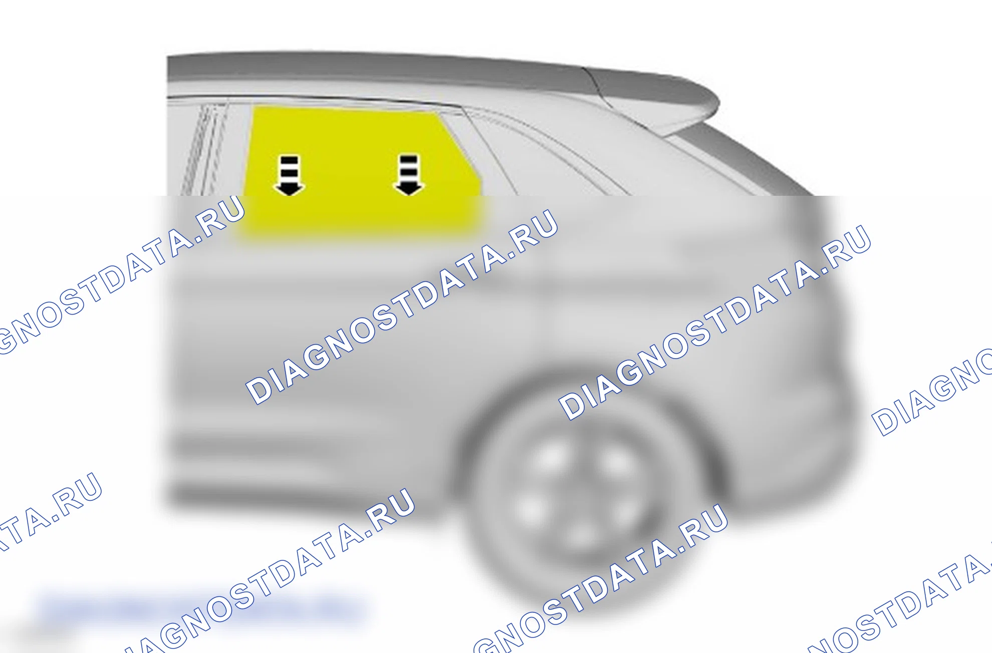 Как снять и установить стекло окна задней двери. Ford Galaxy III