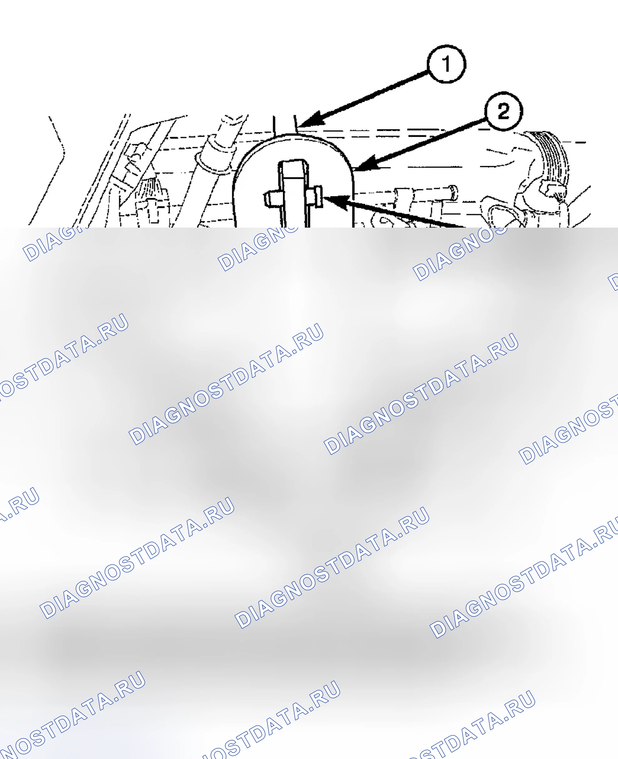 Рис. 572: УСТАНОВКА - ДВИГАТЕЛЬ В СБОРЕ. Dodge Pickup R1500 