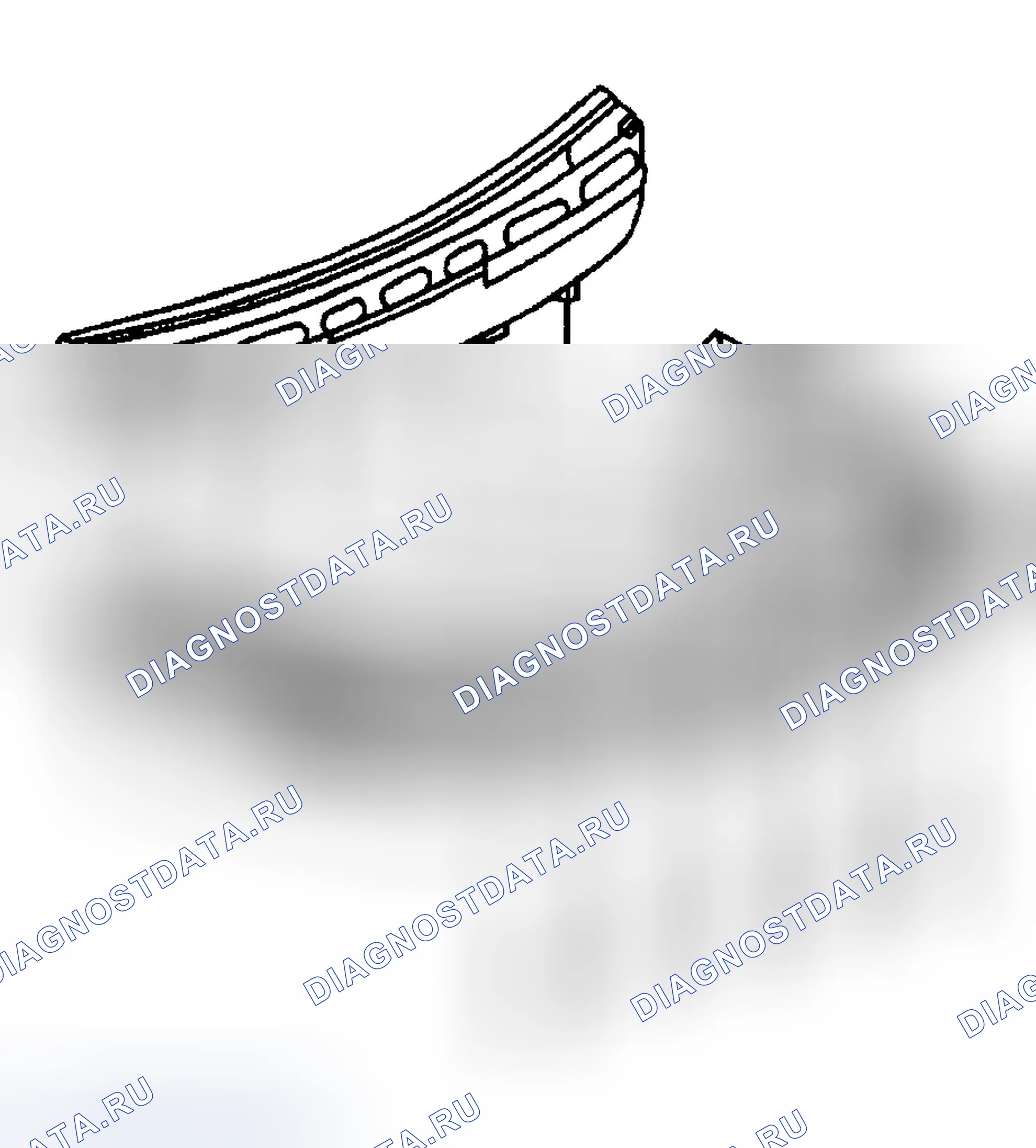 Рис. 21: Порядок демонтажа. Buick Park Avenue II рестайлинг