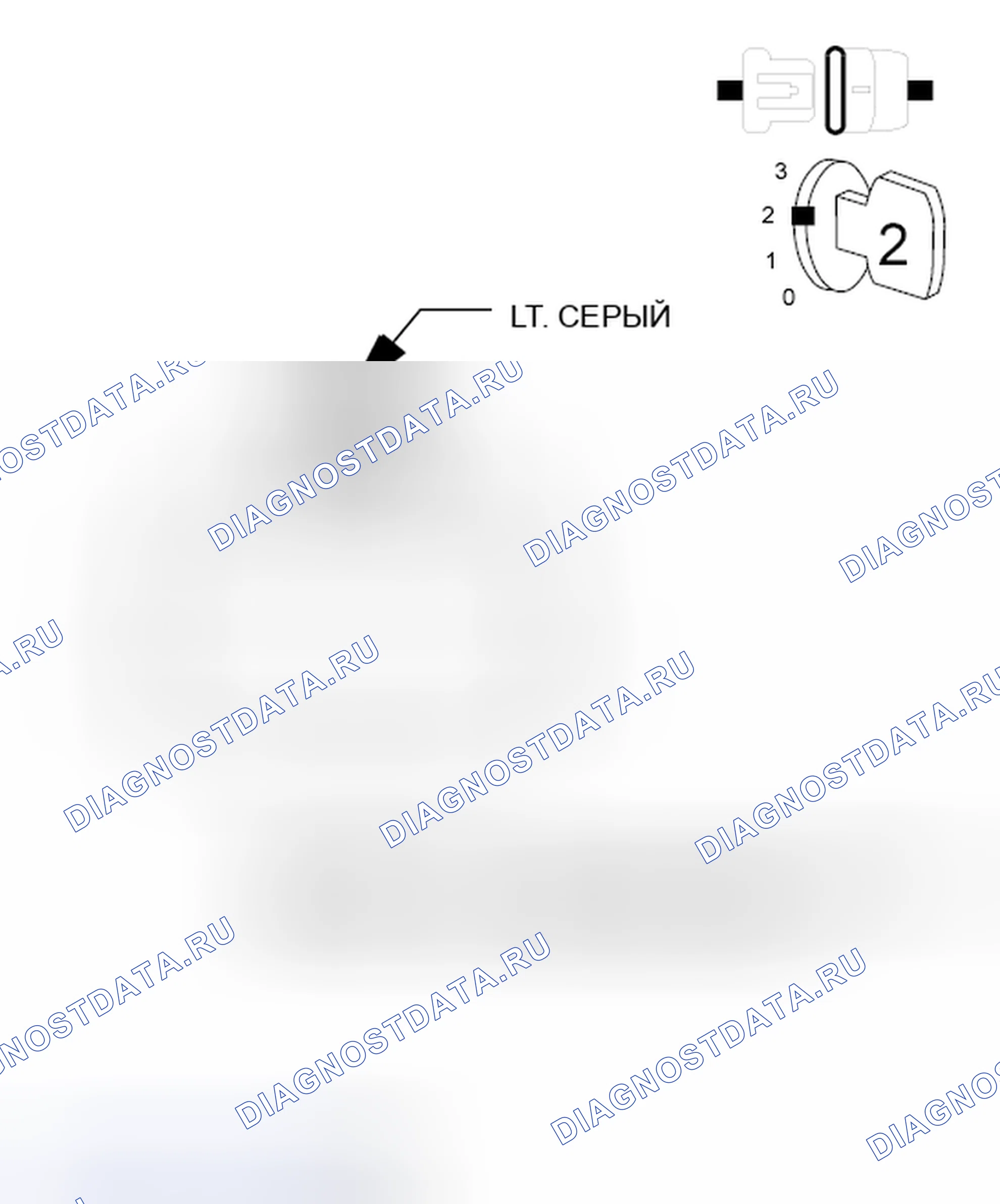 Рис. 260: ДИАГНОСТИЧЕСКИЙ ТЕСТ. Dodge Grand Caravan V