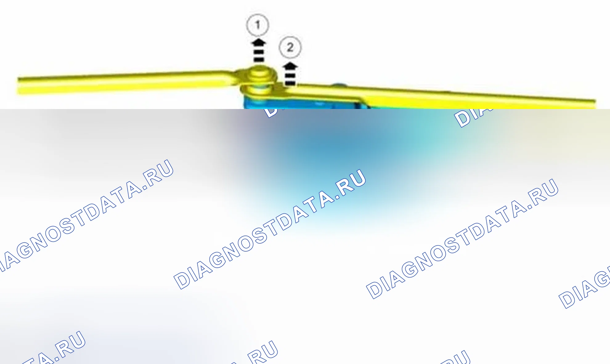 Рис. 4: Демонтаж. Ford C-MAX II