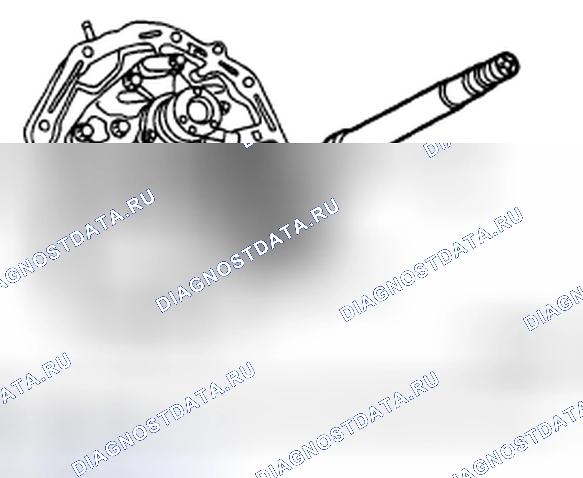 Рис. 280: ФИКСАТОР МАСЛЯНОГО УПЛОТНЕНИЯ. Subaru Outback BP рестайлинг