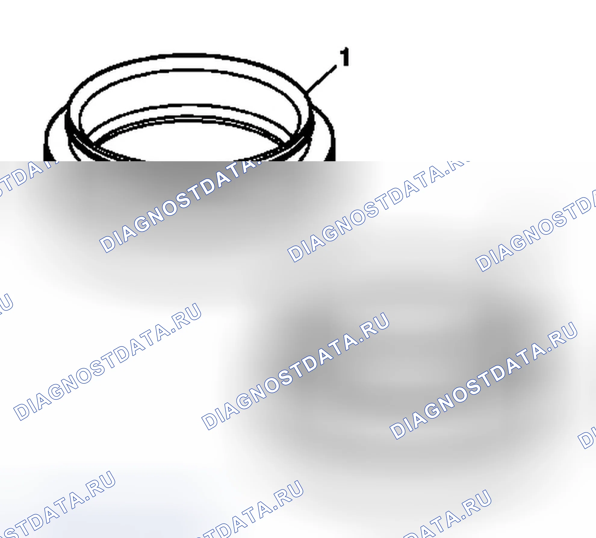 Рис. 31: Идентификация пломбы IDS. Chevrolet Captiva I рестайлинг 2