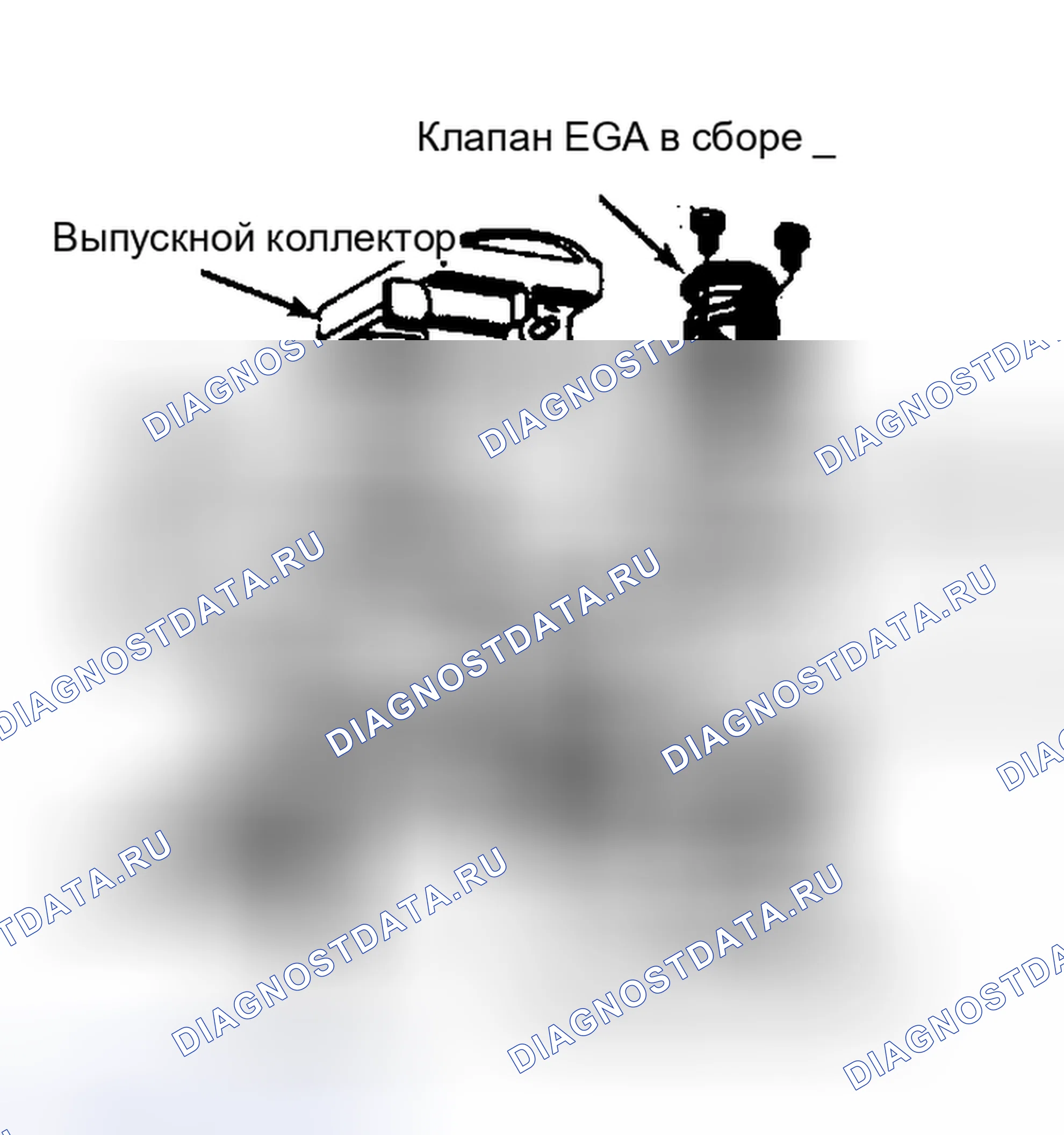 Рис. 17: центральный впрыск топлива 2.2L и 2.5L, MPFI 3.0L и 5.2L 2-Bbl. Двигатели. Dodge Daytona I