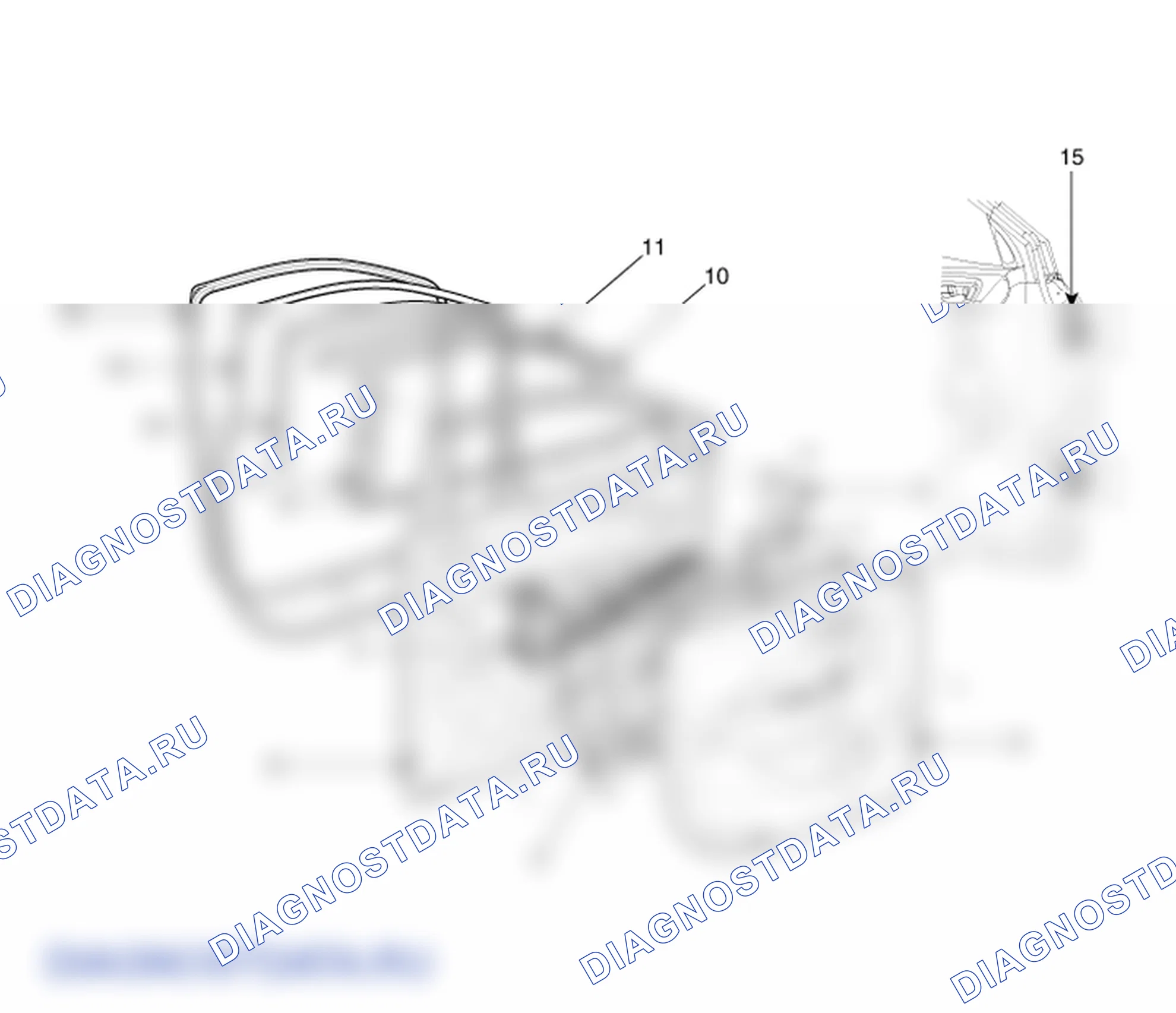 Компоненты и их расположение. Hyundai Santafe Sport DMA