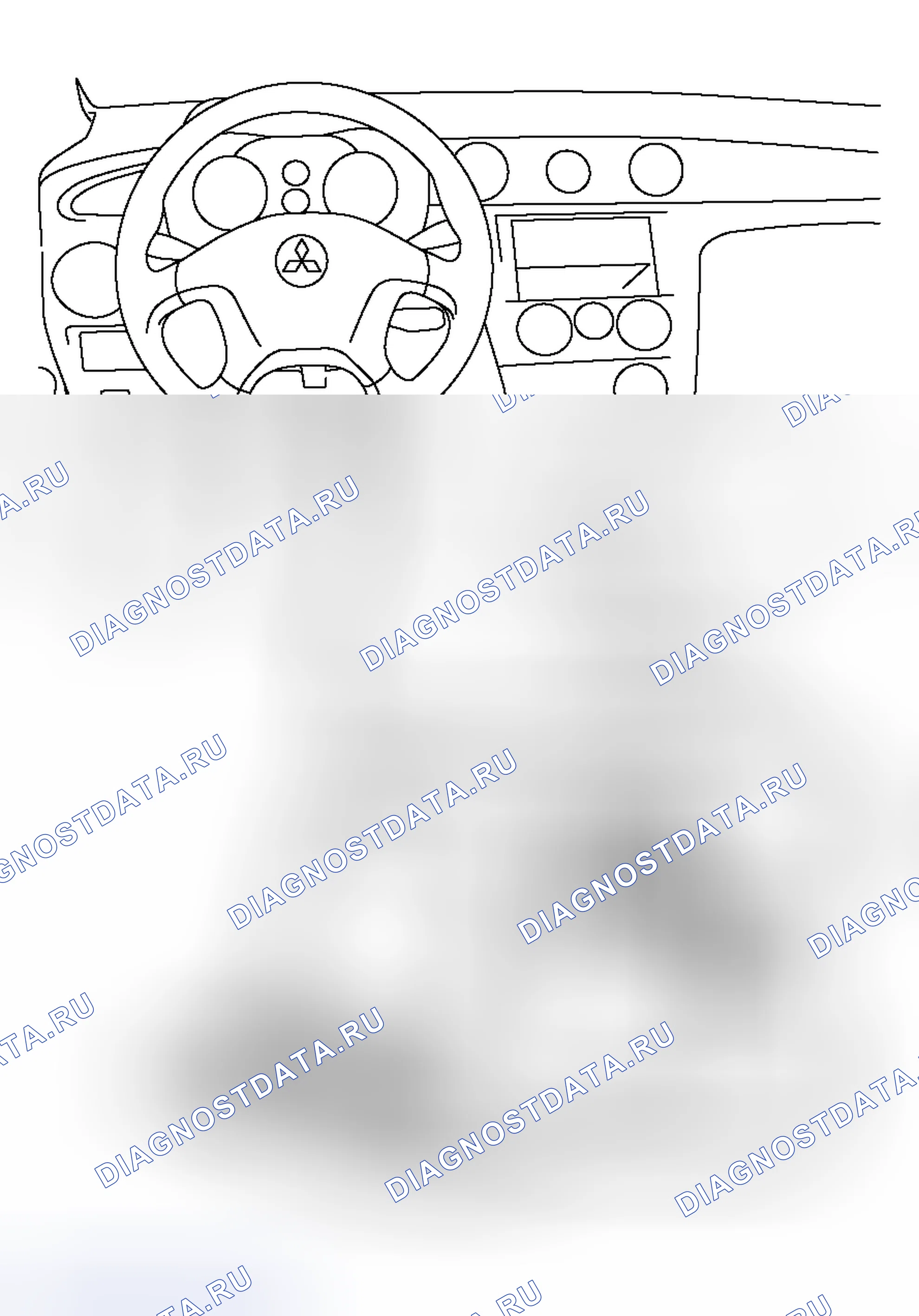 Рис. 456. Mitsubishi Outlander I