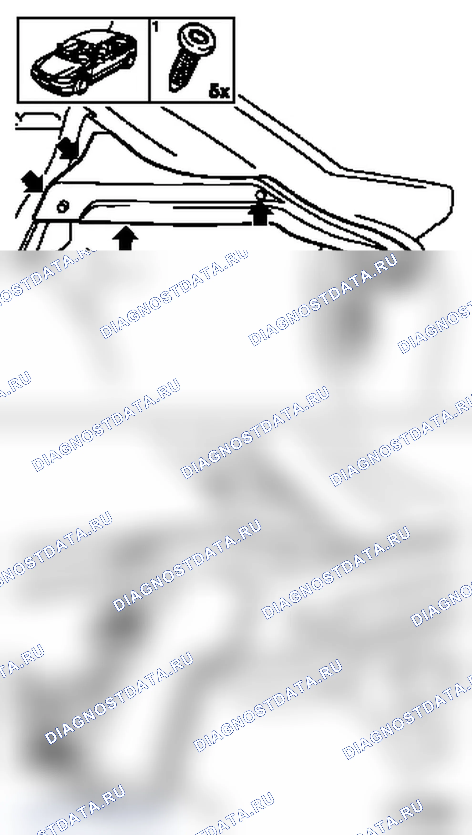 Снятие и установка боковой внутренней обшивки багажника (модель F08). Opel Astra G