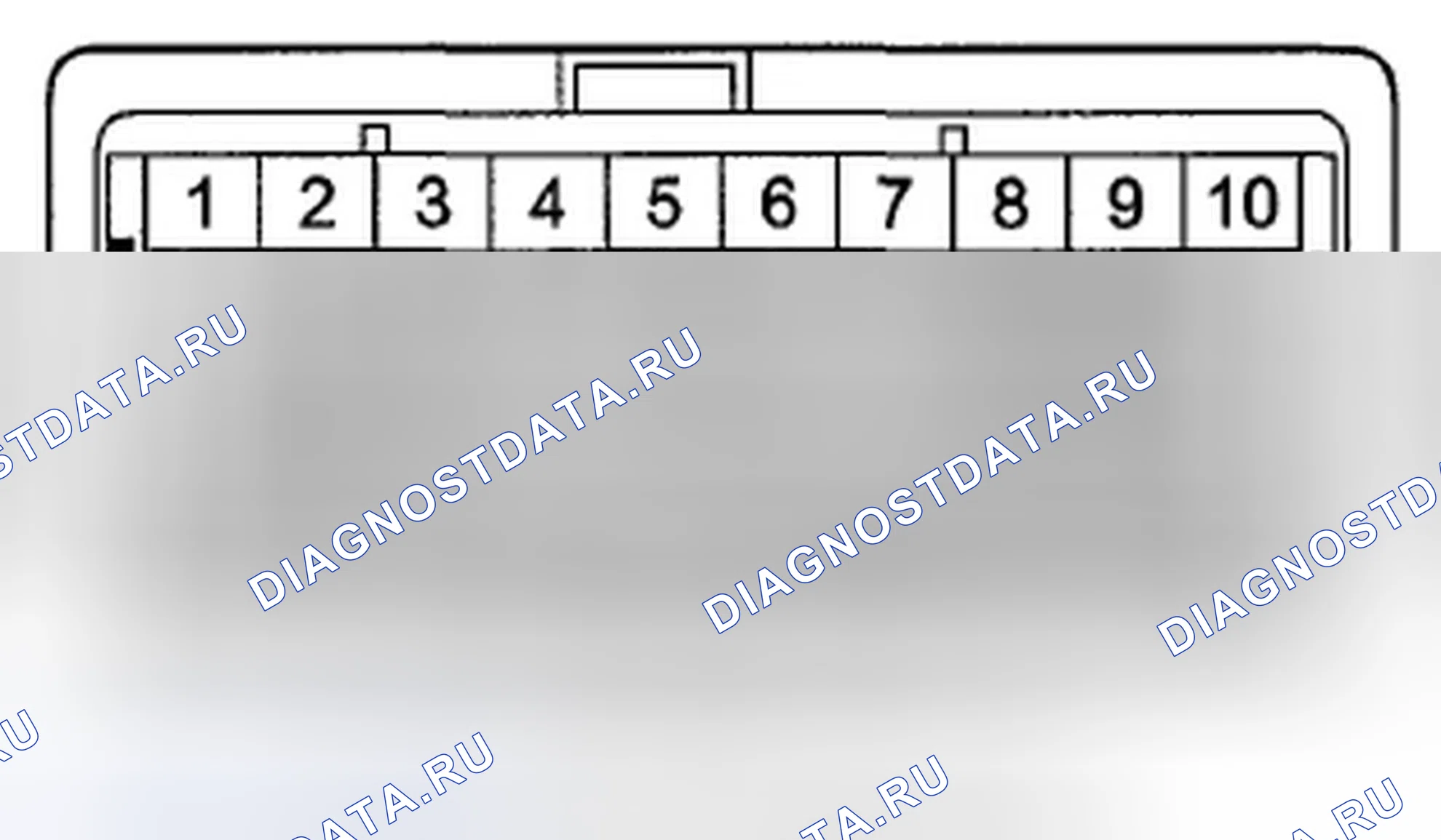 Рис. 478: Входы и выходы системы управления блок управления силовым агрегатом (PCM) (блок управления силовым агрегатом) A / T на разъеме A блок управления силовым агрегатом (49P). Honda Crosstour I