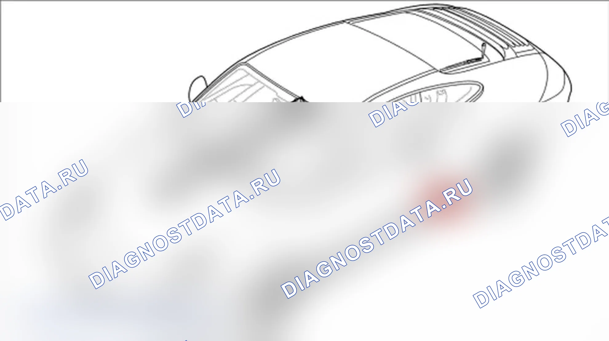 Рис. 98: Снятие крышки подоконника. Porsche 911 GT3 997