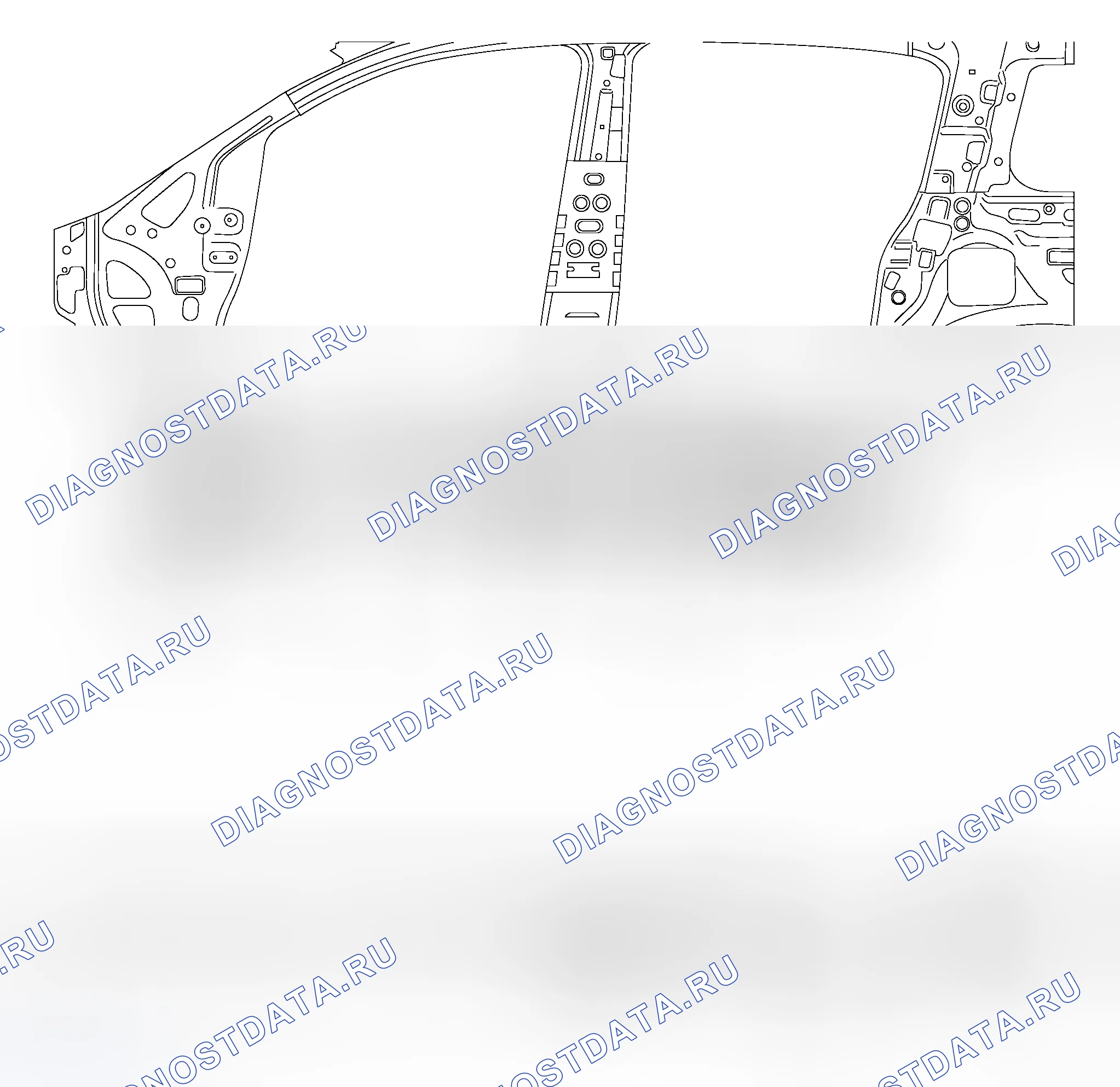Рис. 261: ВНЕШНИЙ ПОДОКОННИК. Honda N-WGN I