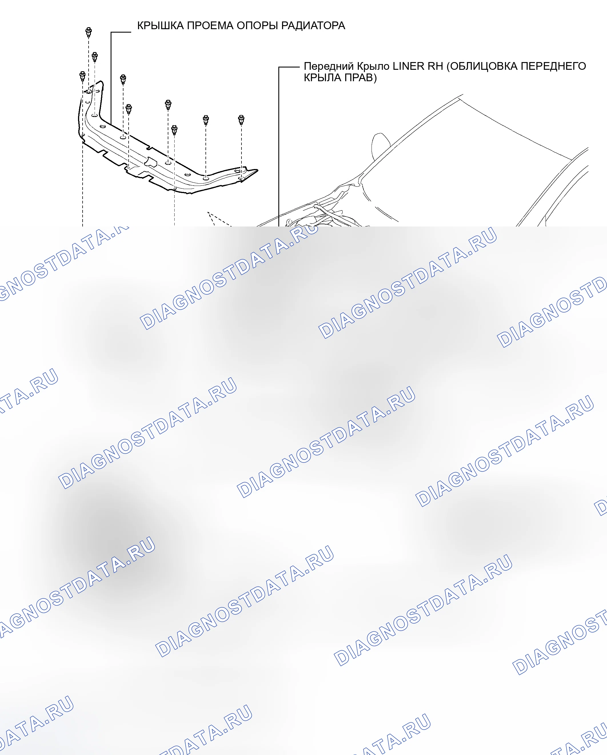 Рис. 6: КОМПОНЕНТЫ. Toyota RAV4 III
