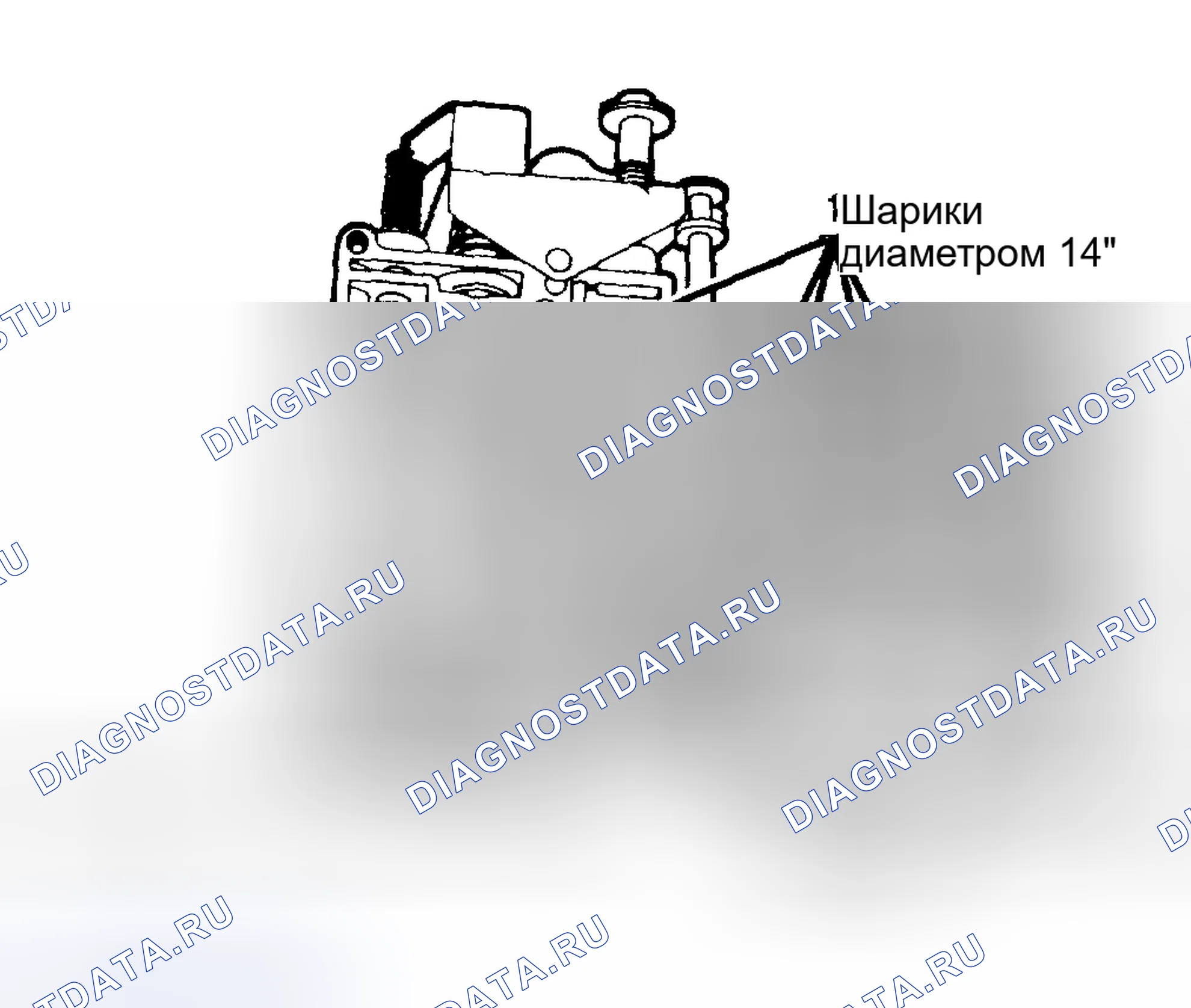 Рис. 83: Фильтр, передаточная пластина и регуляторы давления. Dodge Challenger II