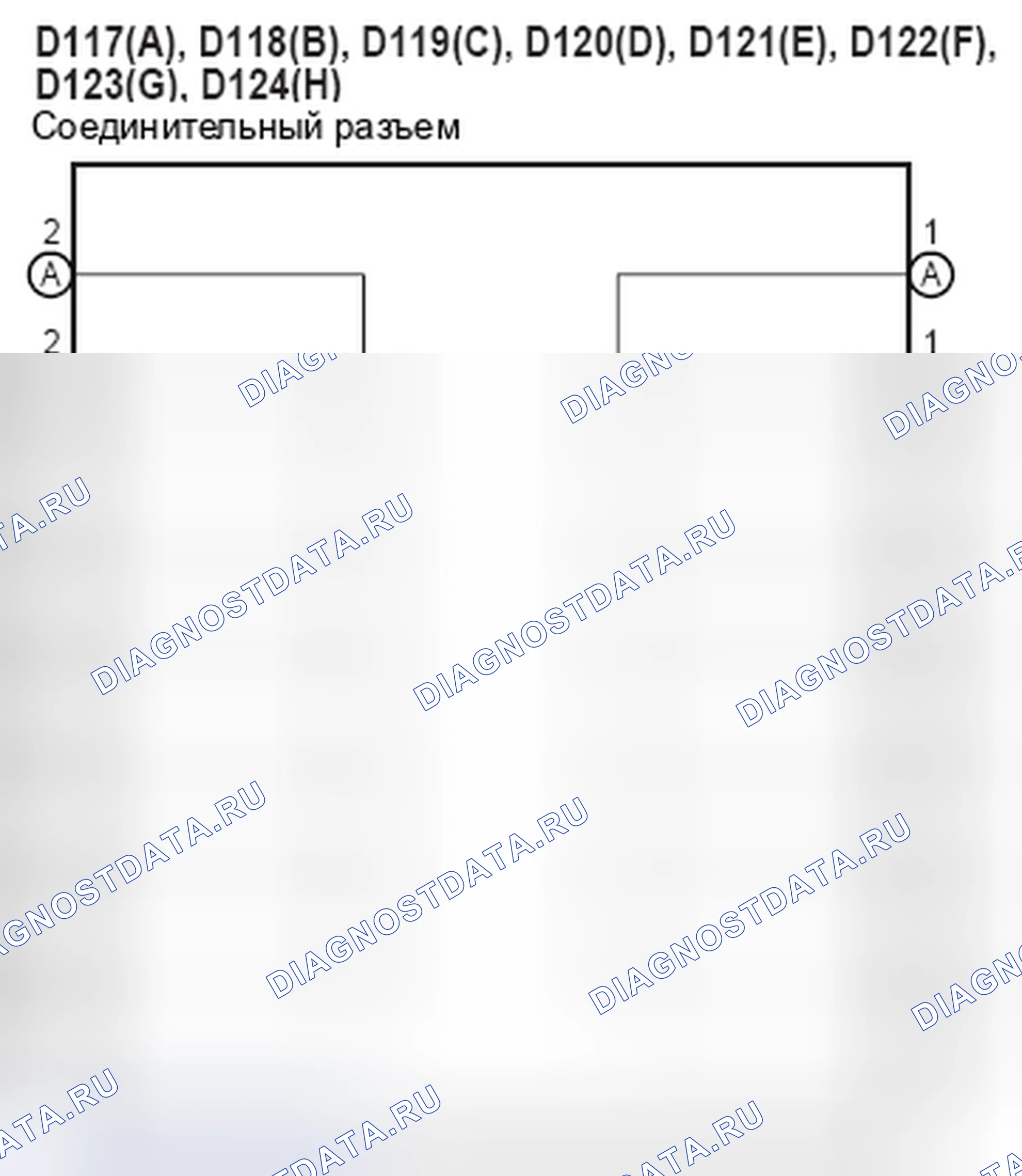 Рис. 232: Внутренний контур соединительного разъема (CAN № 1). Toyota Sienna III